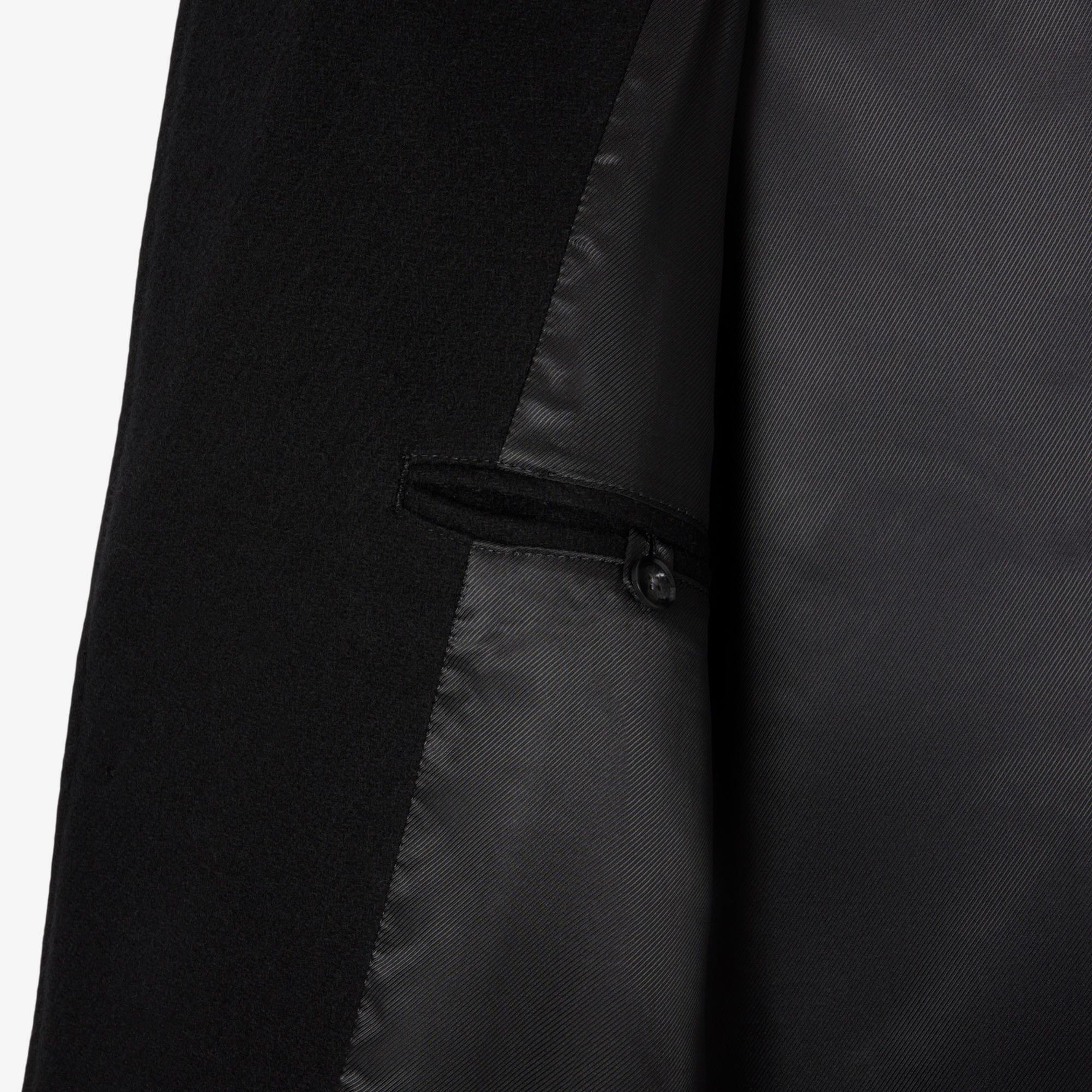 Lacoste Erkek Classic Fit Siyah Kaban