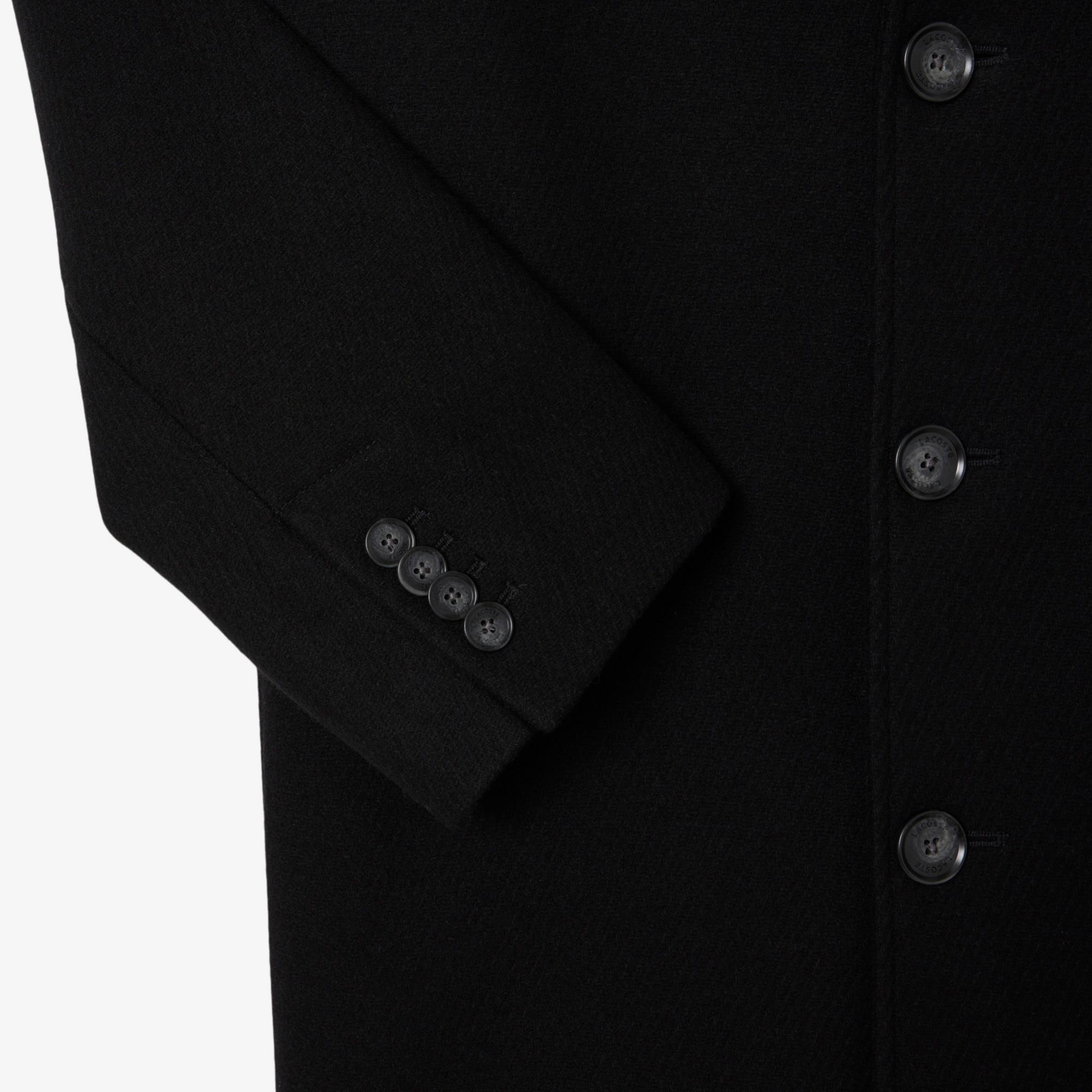 Lacoste Erkek Classic Fit Siyah Kaban