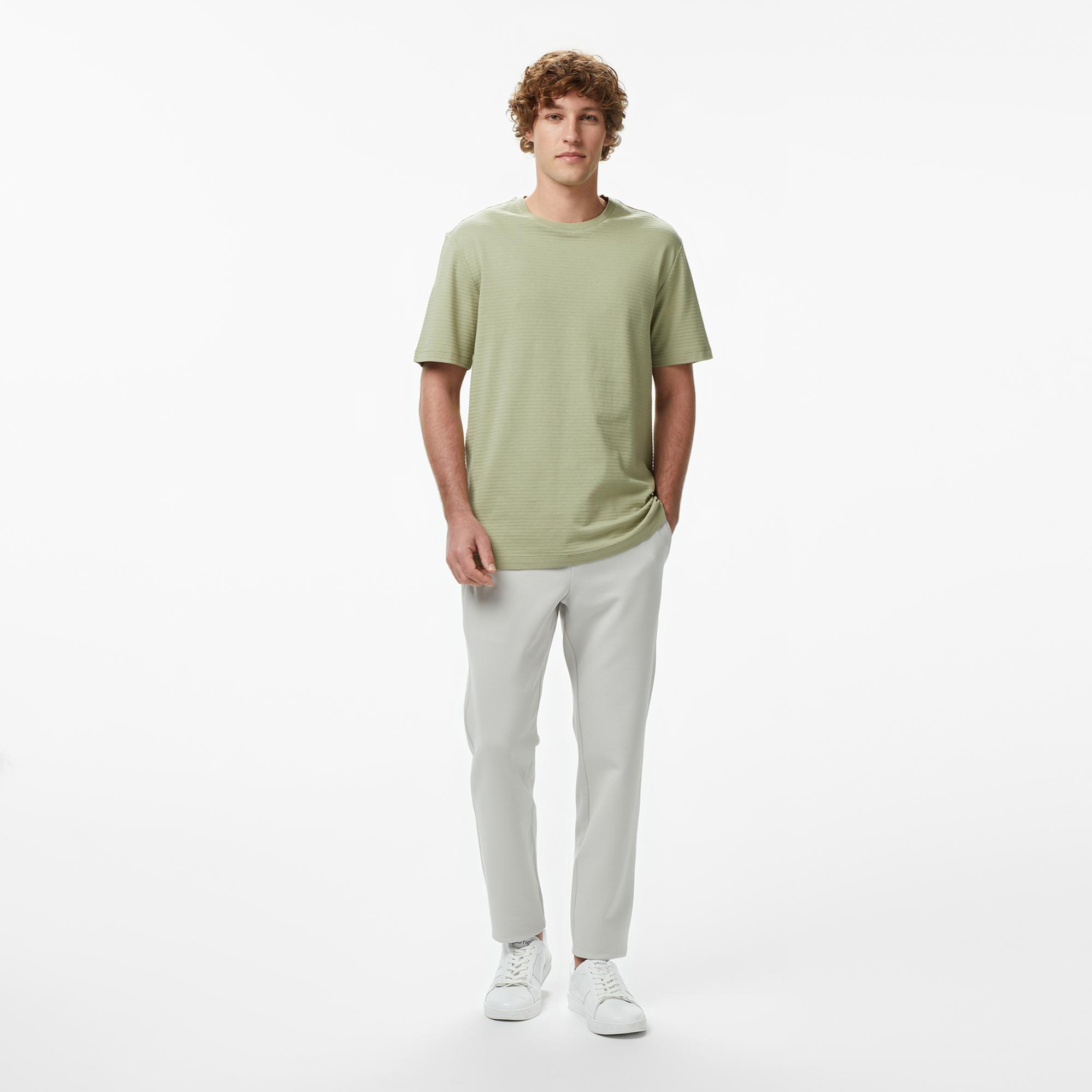 Nautica Erkek Gri Slim Fit Pantolon