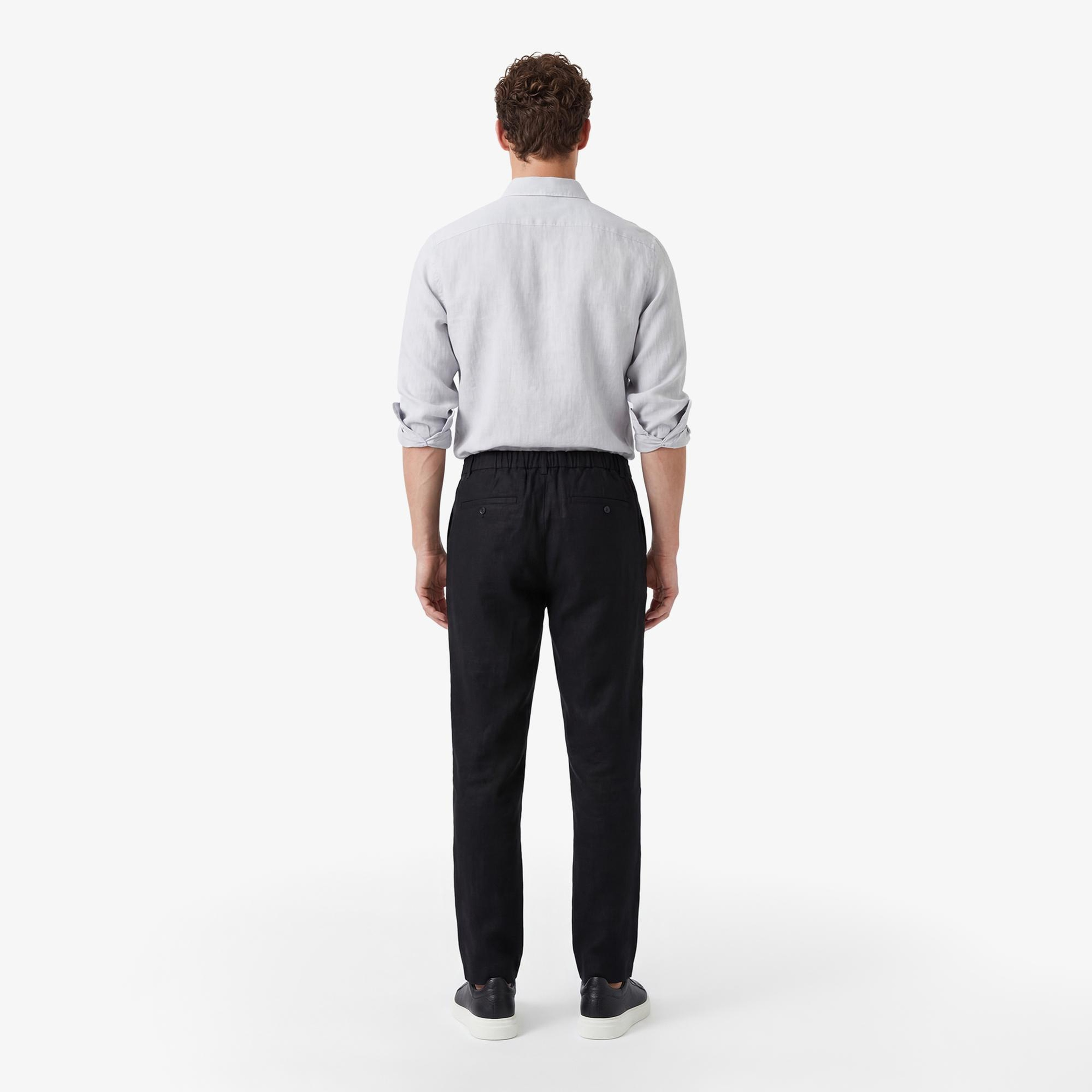 Nautica Erkek Siyah Regular Fit Pantolon