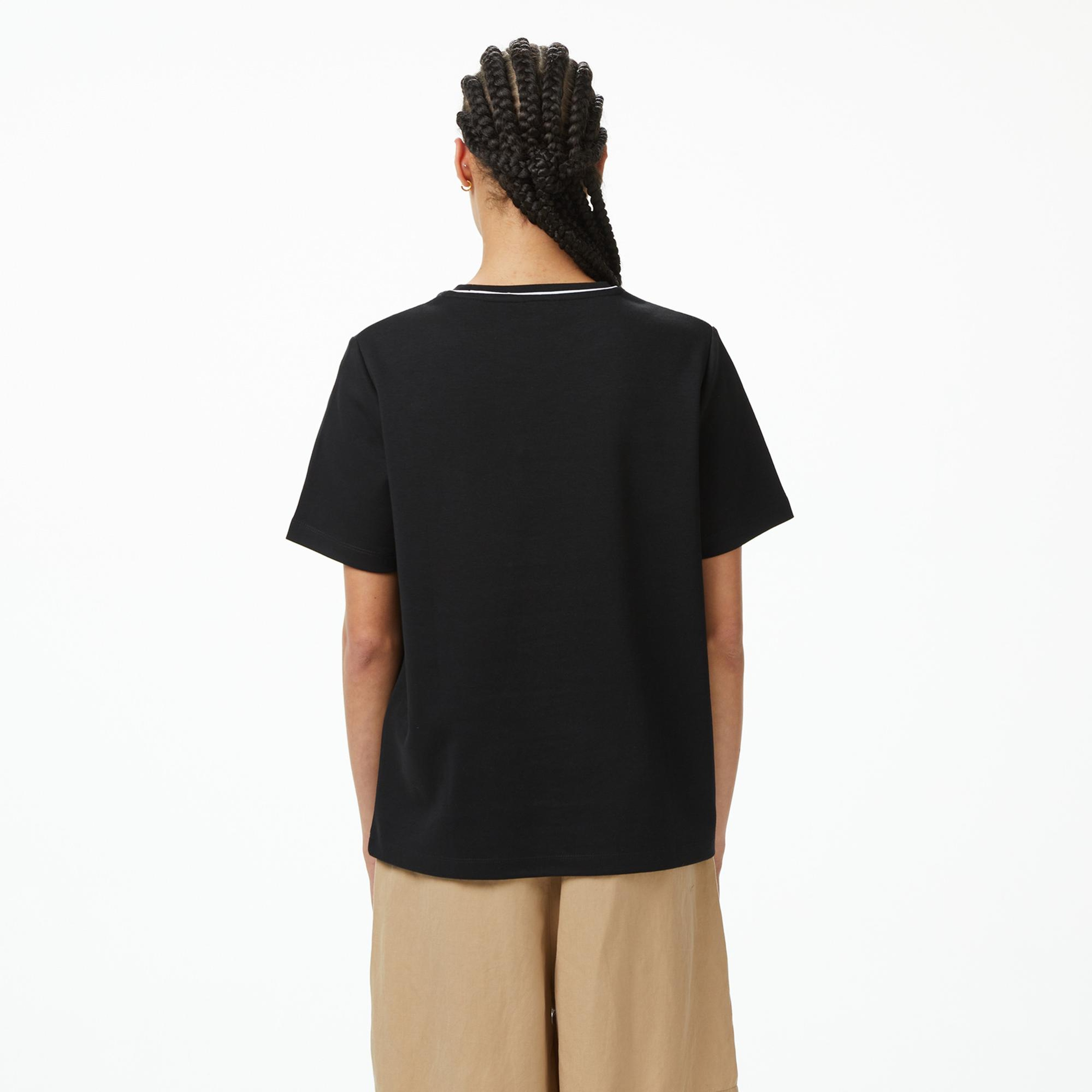 Nautica Kadın Siyah Regular Fit T-Shirt