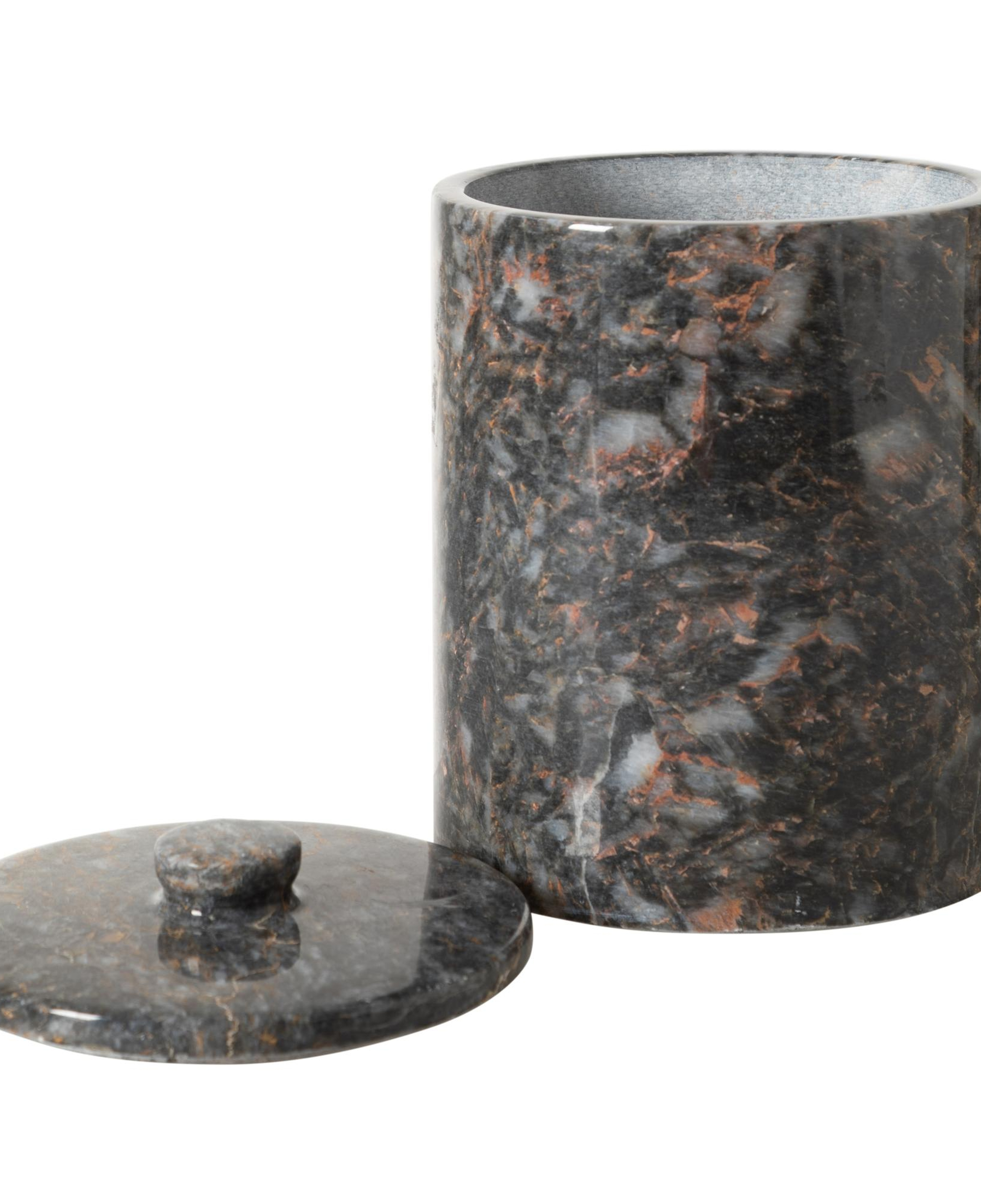 MARBLE SİYAH ÇÖP KOVASI 3 LT