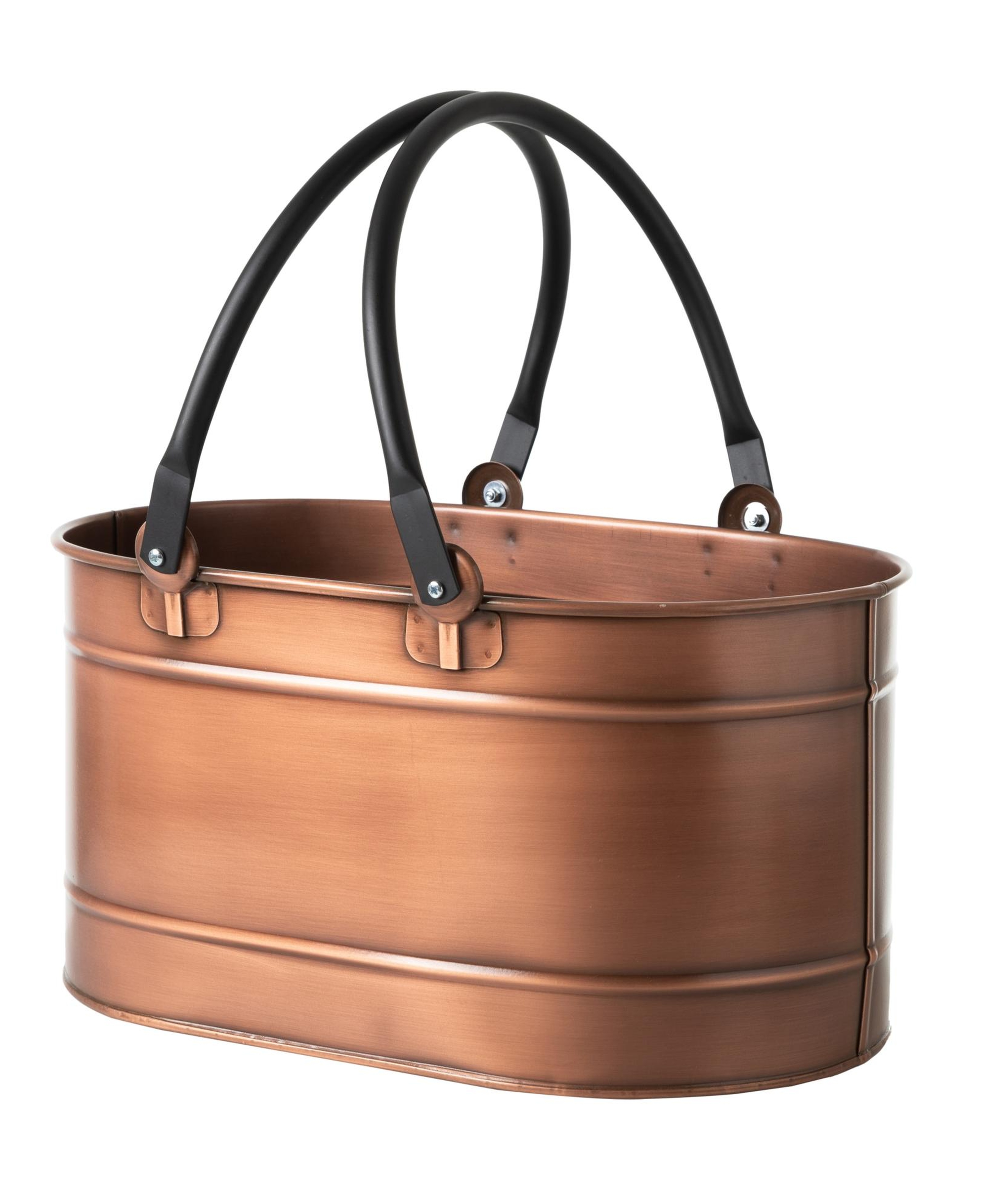 ANTIQUE BAKIR ODUN KOVASI 48 CM