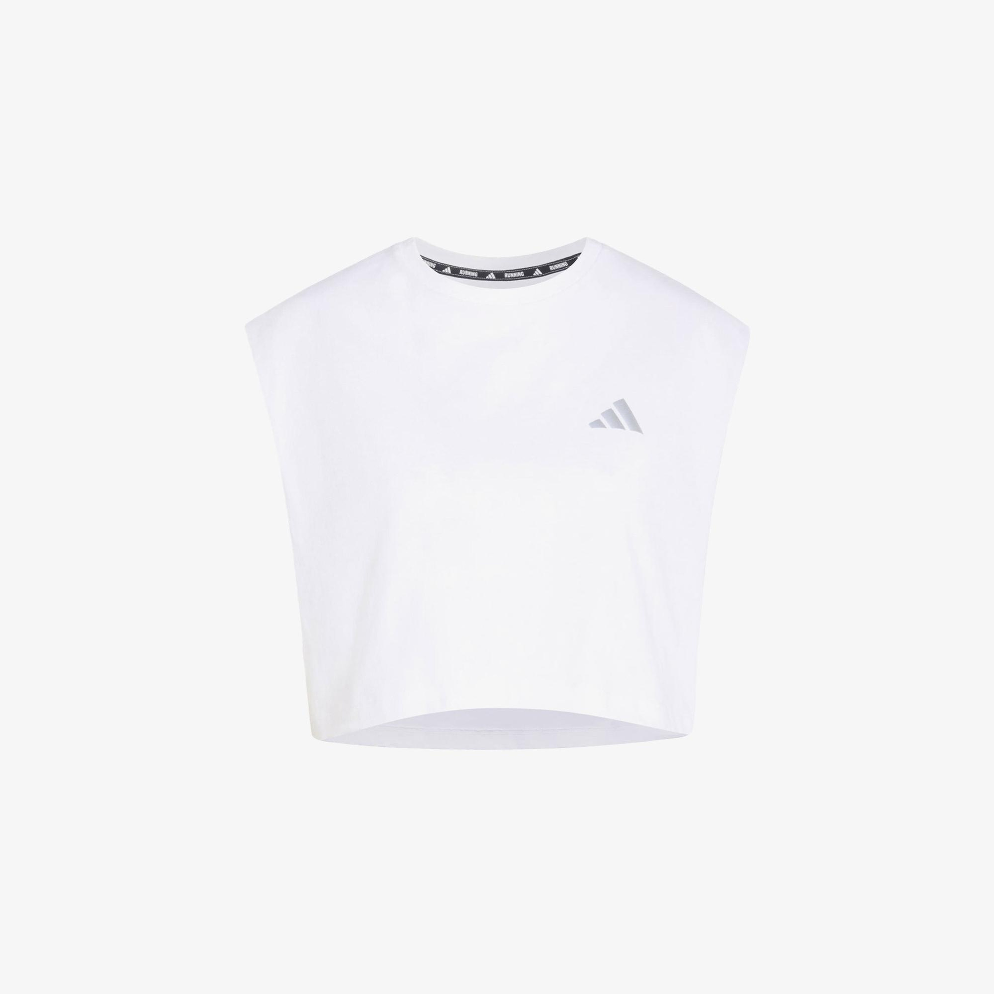 adidas Adi365 Running Essentials Kadın Beyaz Crop T-Shirt
