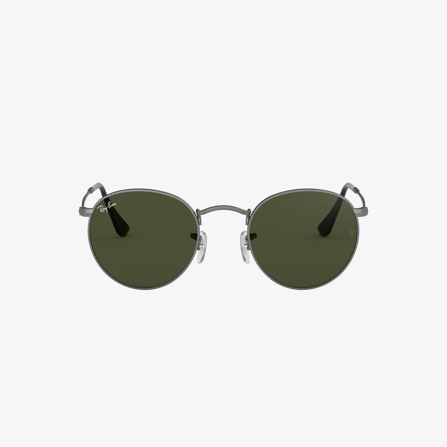 RAY-BAN 0RB3447 Round Metal Erkek Mat Gunmetal Güneş Gözlüğü