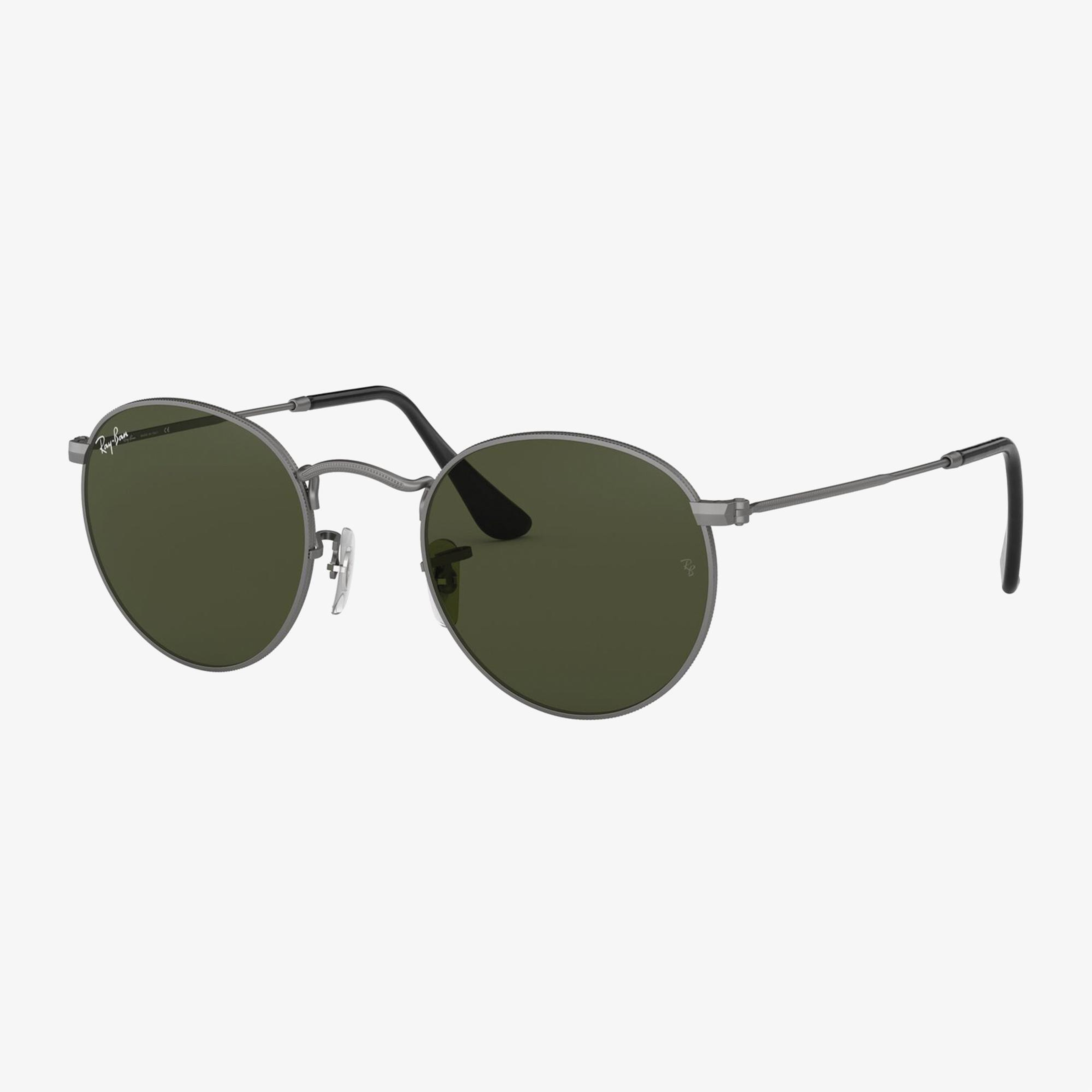 RAY-BAN 0RB3447 Round Metal Erkek Mat Gunmetal Güneş Gözlüğü