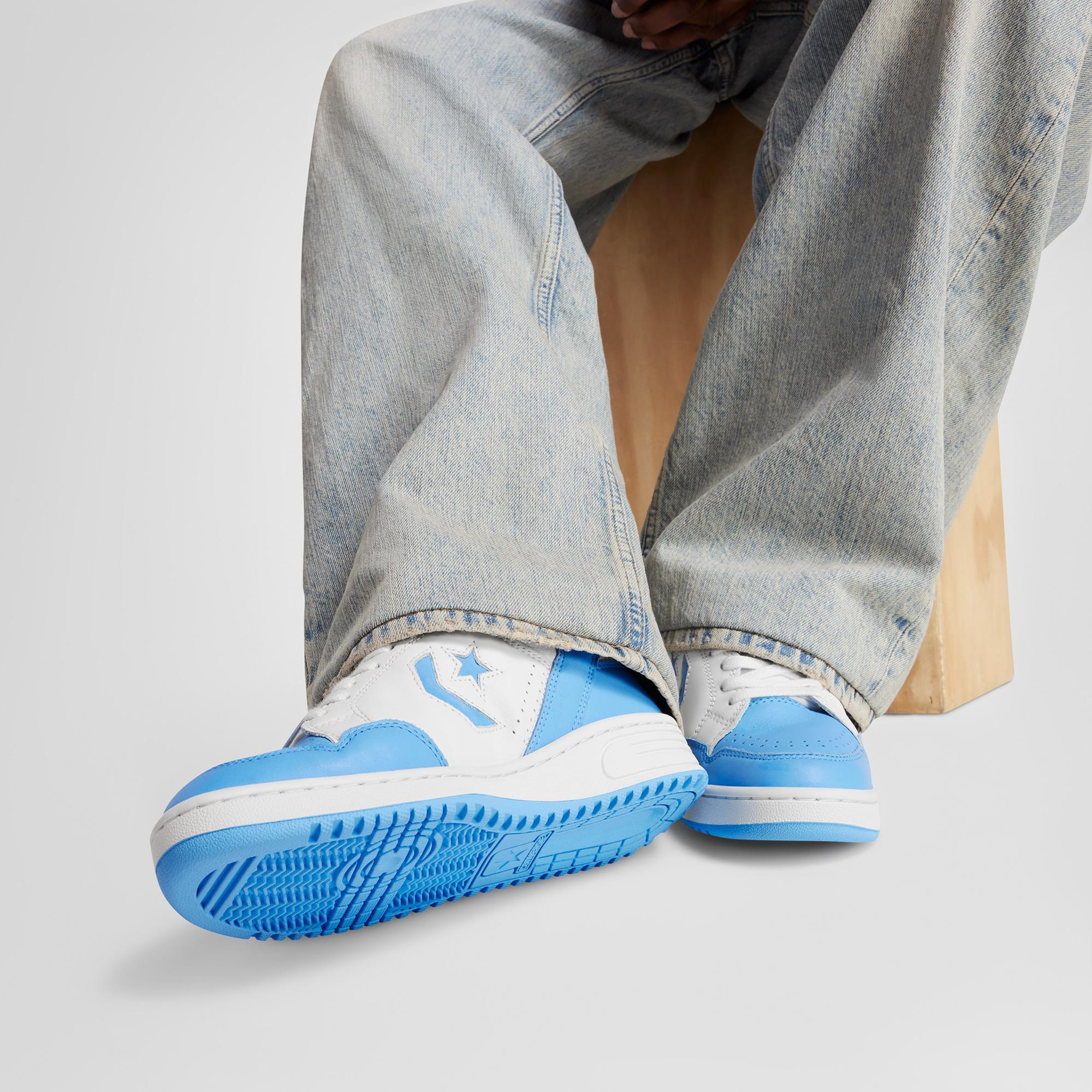 Converse Weapon Unisex Mavi Deri Sneaker