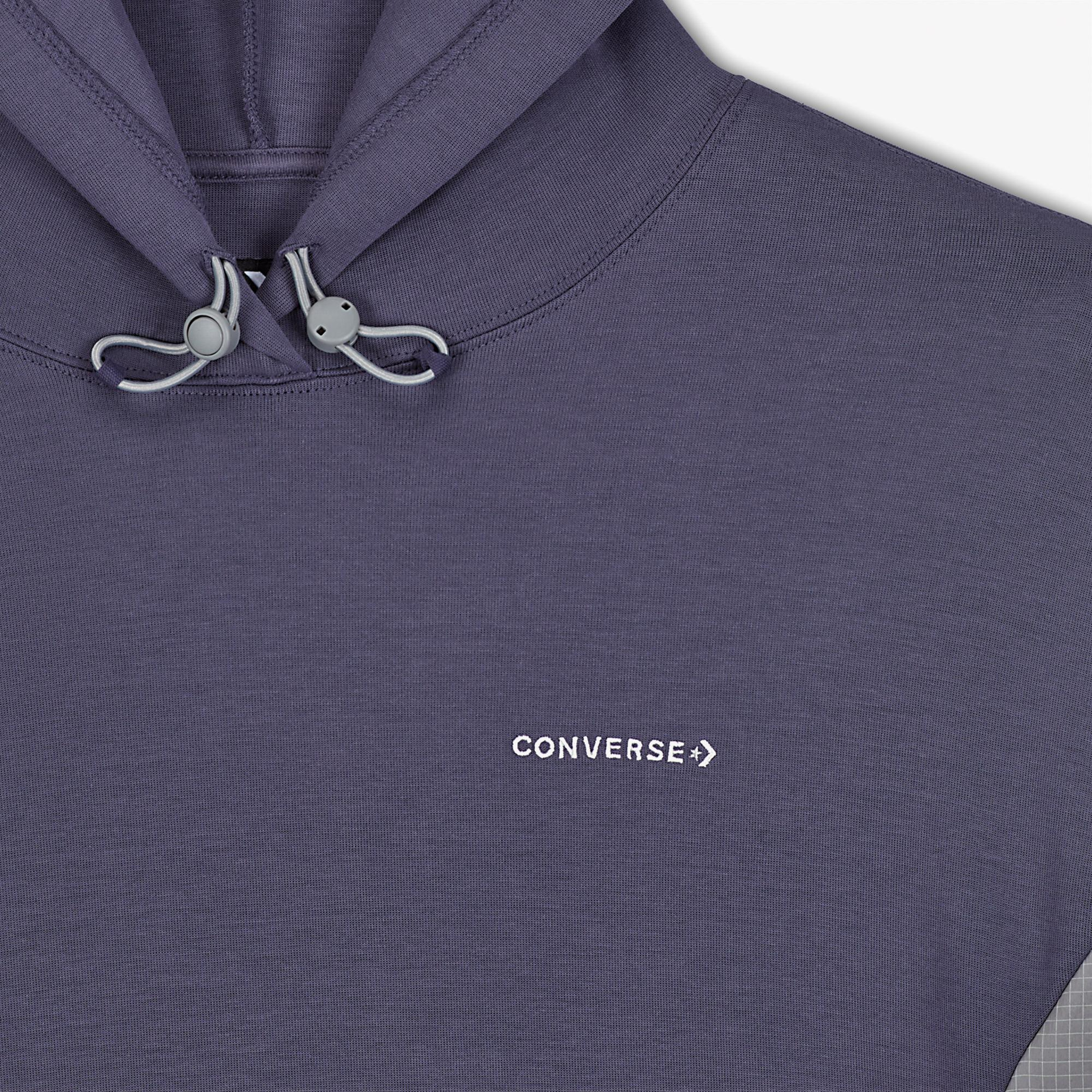 Converse Erkek Mor Hoodie