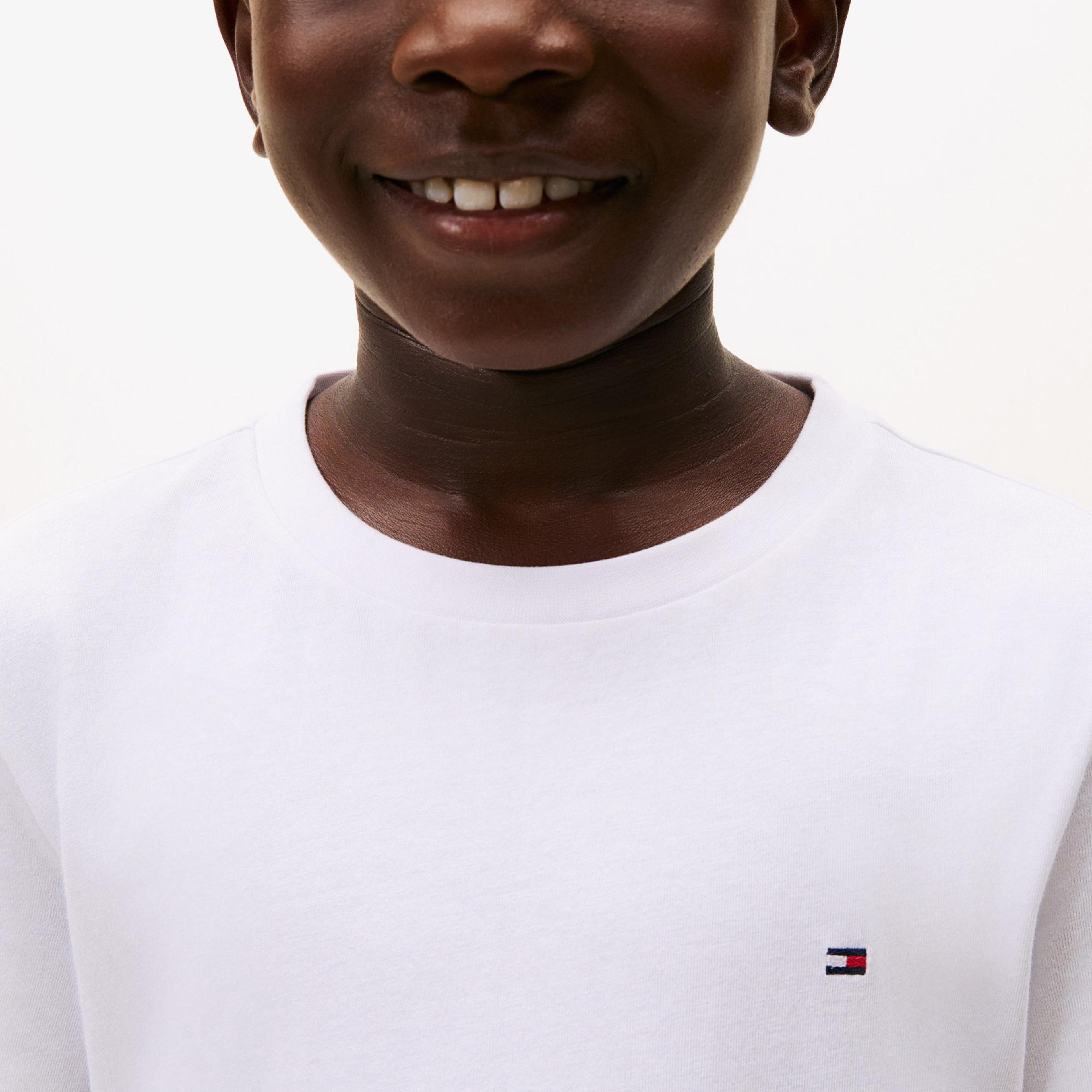 Tommy Hilfiger Signature Ess Çocuk Renkli T-Shirt