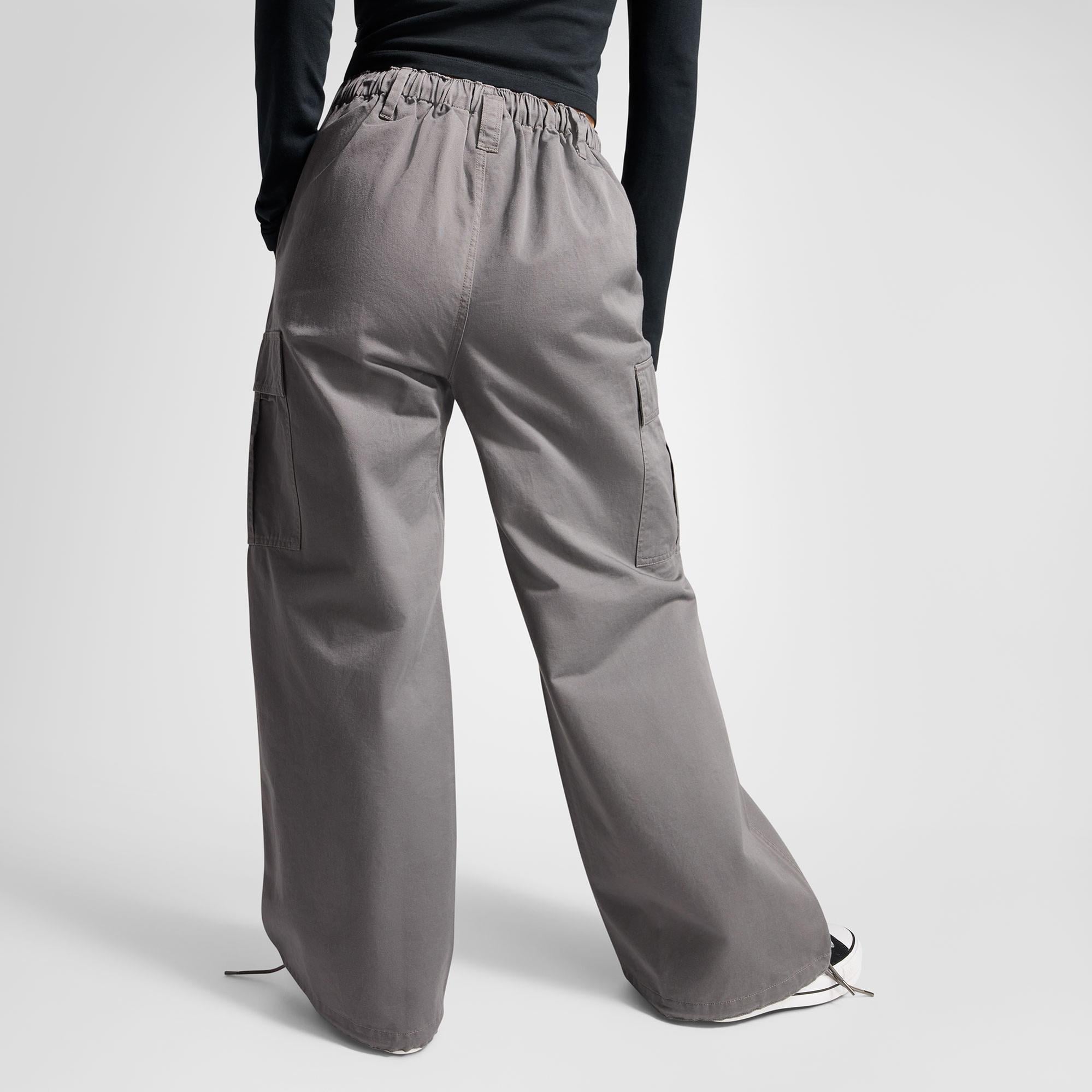 Converse Cargo Kadın Gri Pantolon