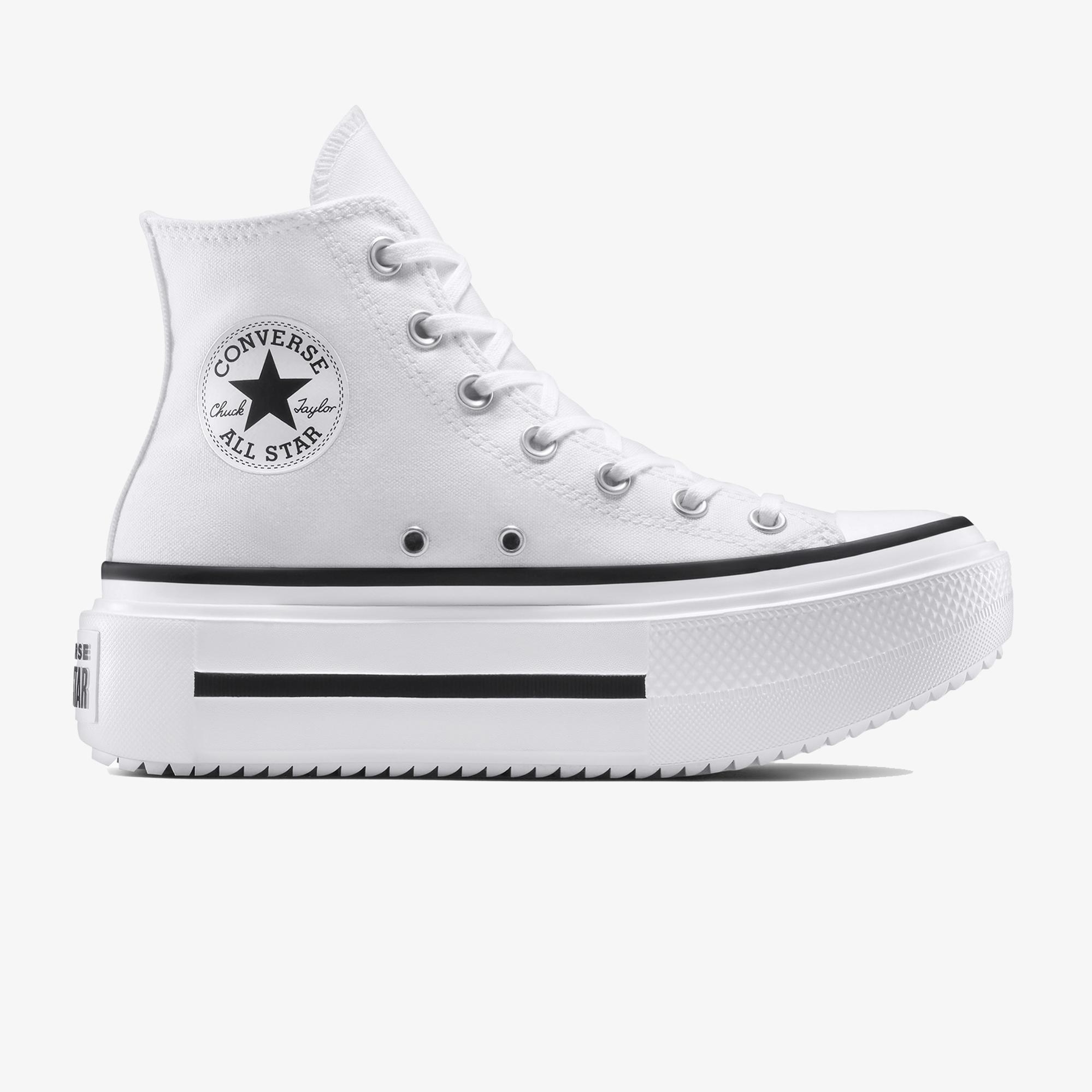 Converse Chuck Taylor All Star Lift Double Stack Unisex Beyaz Sneaker