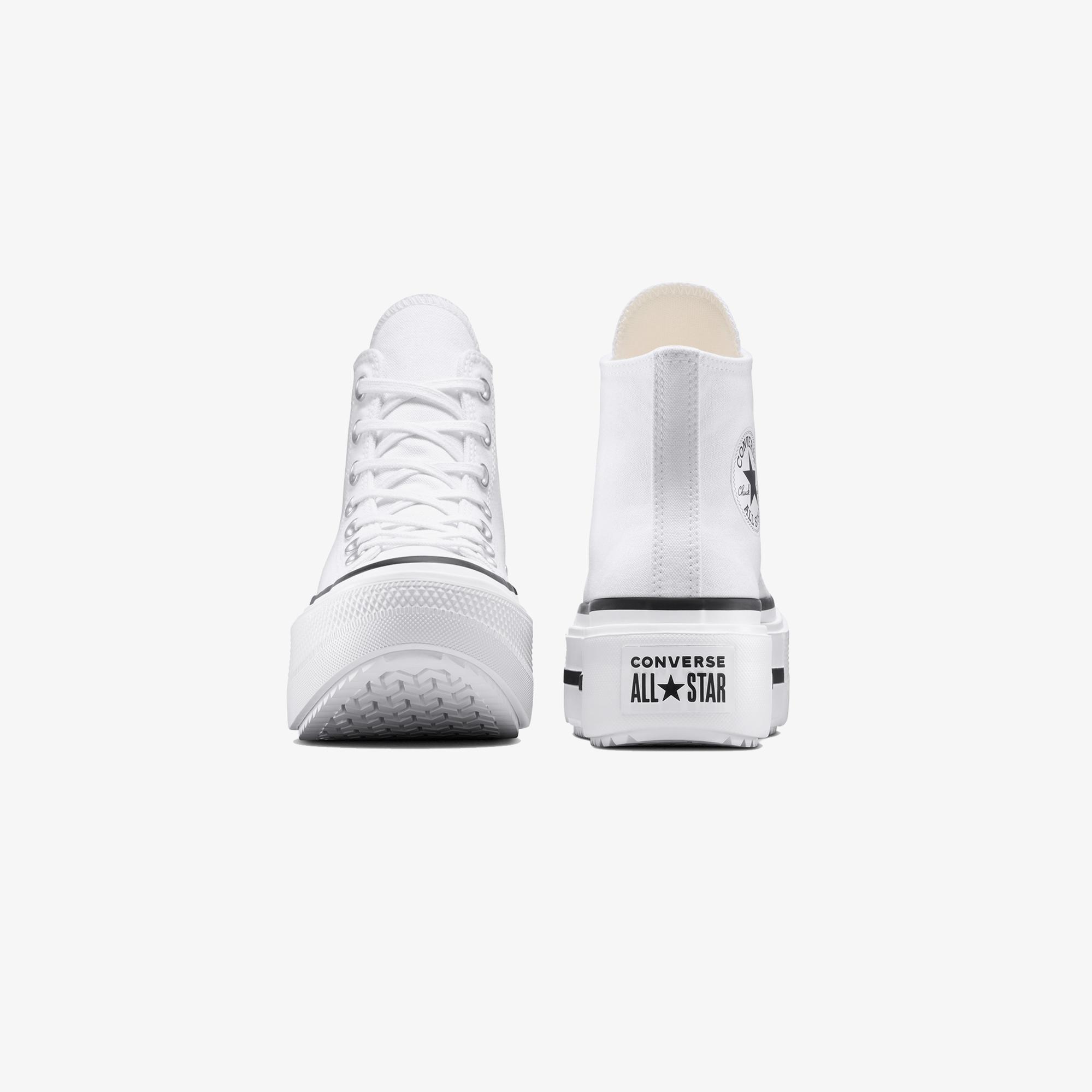 Converse Chuck Taylor All Star Lift Double Stack Unisex Beyaz Sneaker