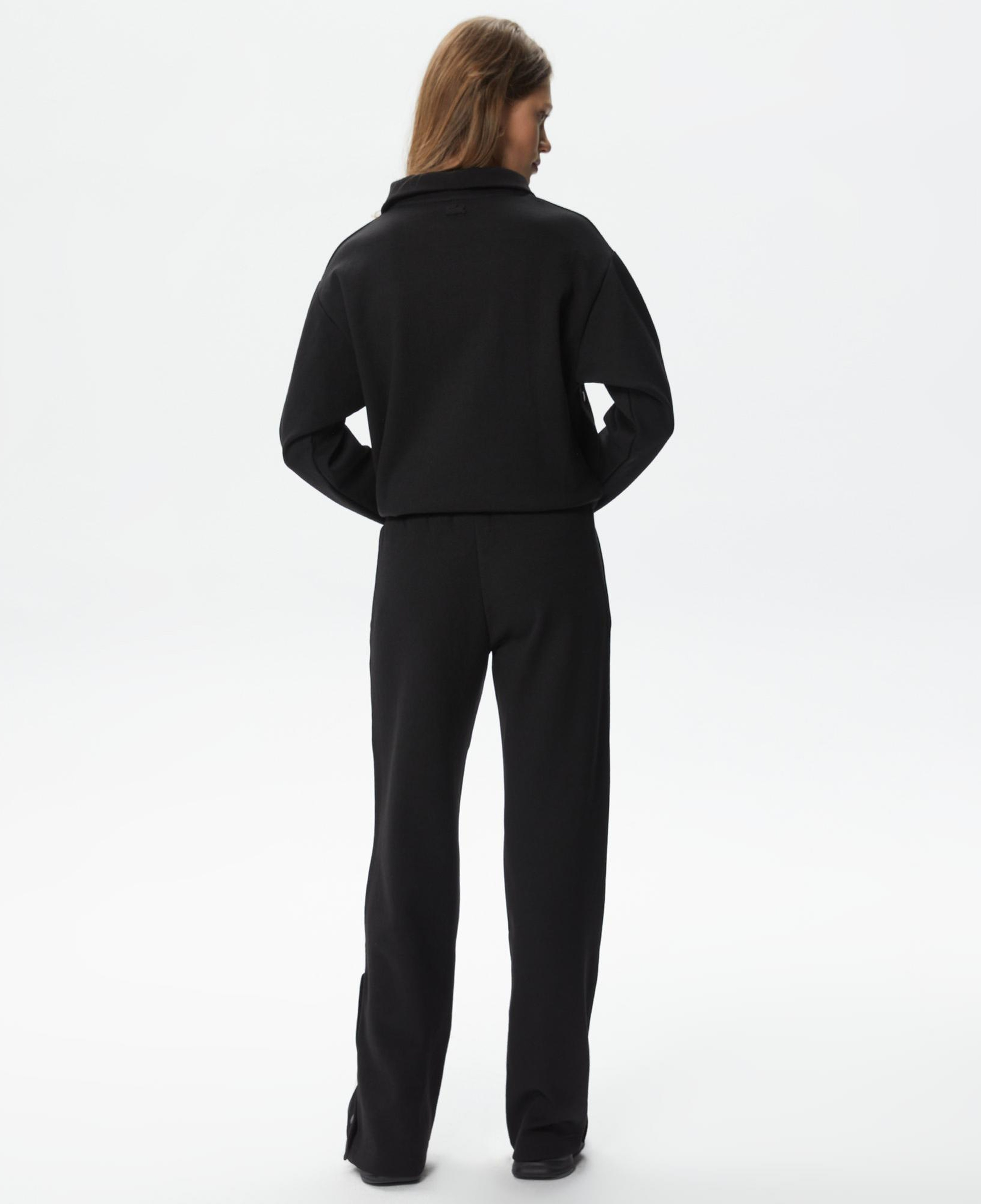 Lacoste Kadın Straight Fit Siyah Eşofman Altı