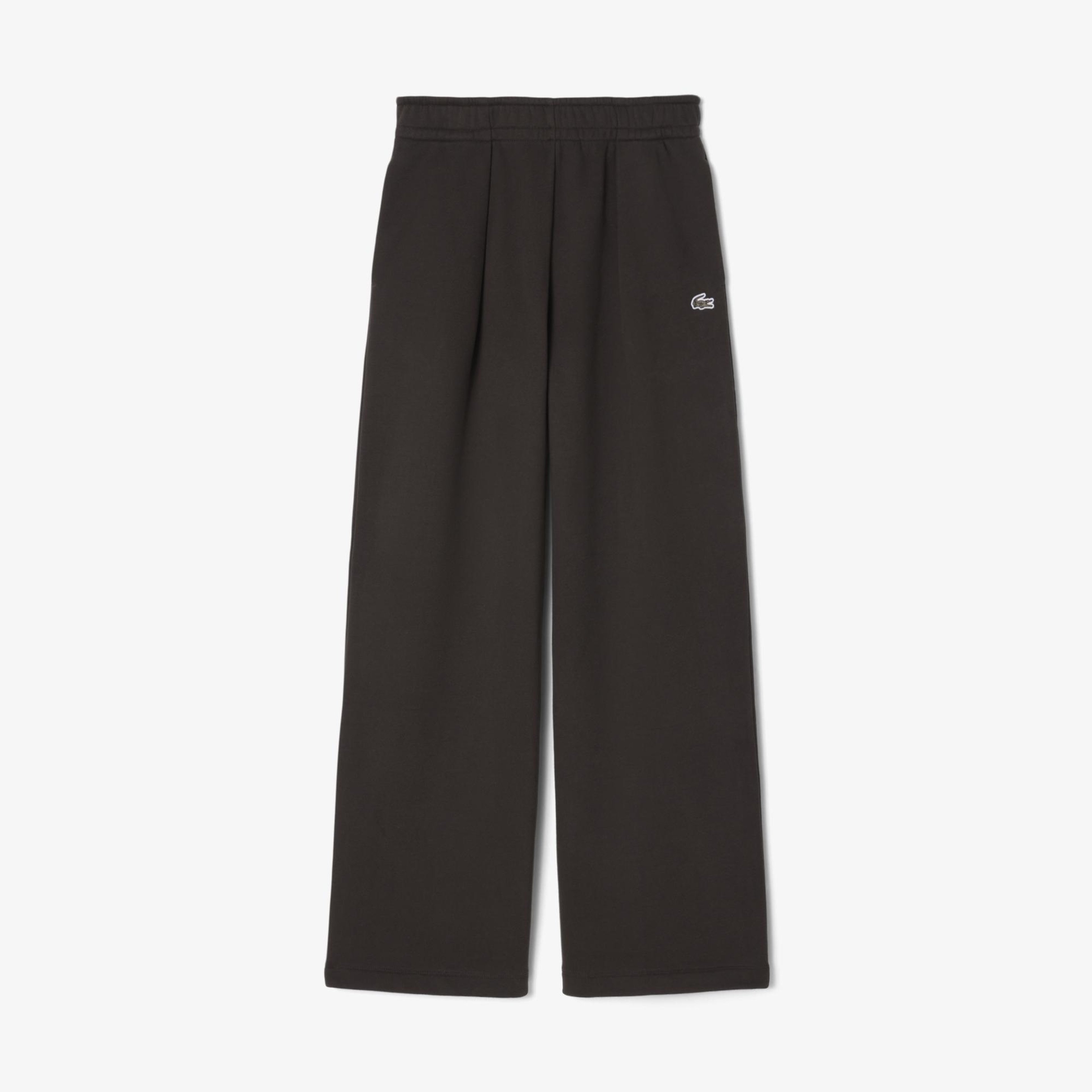 Lacoste Kadın Wide Leg Kahverengi Eşofman Altı