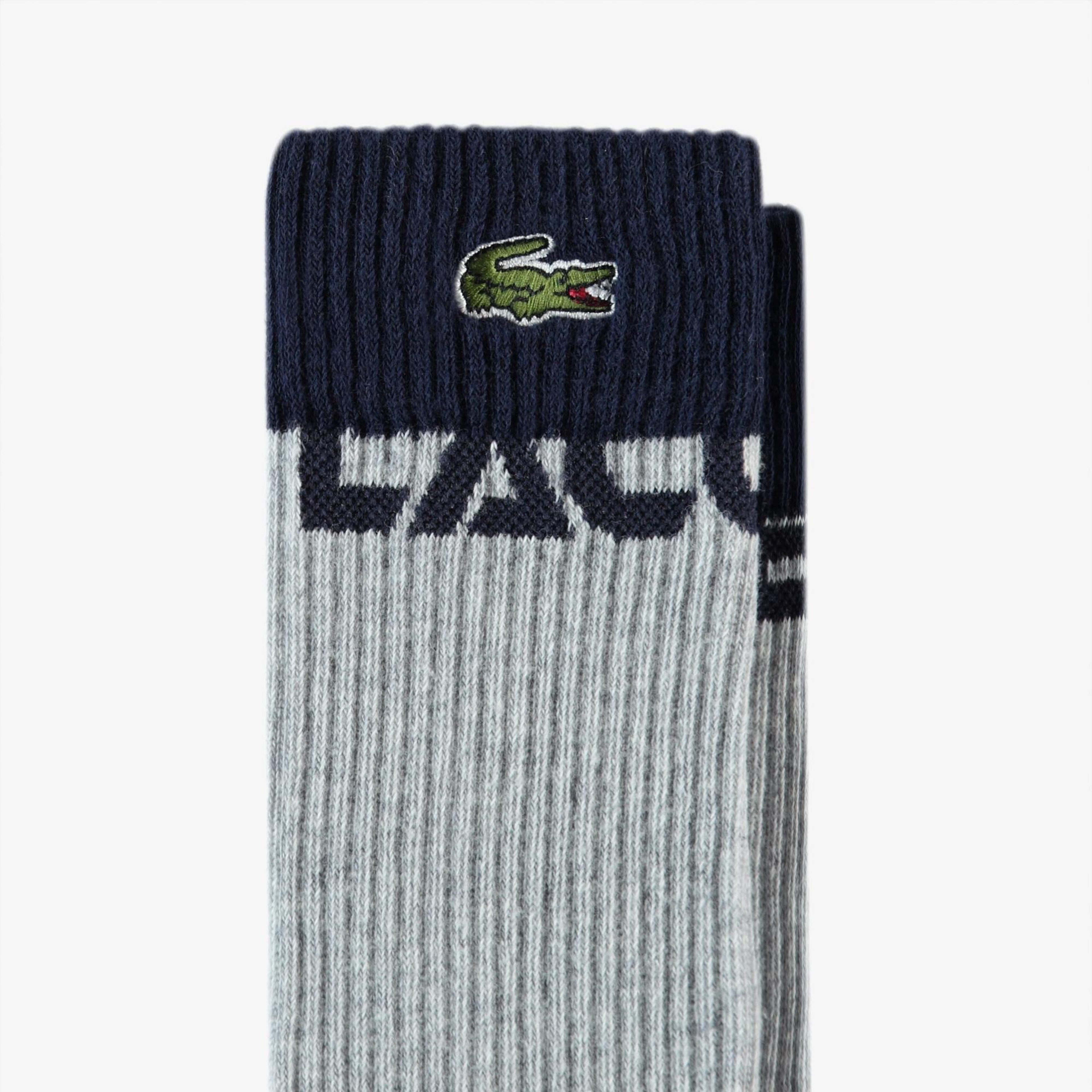 Lacoste Erkek Gri Çorap