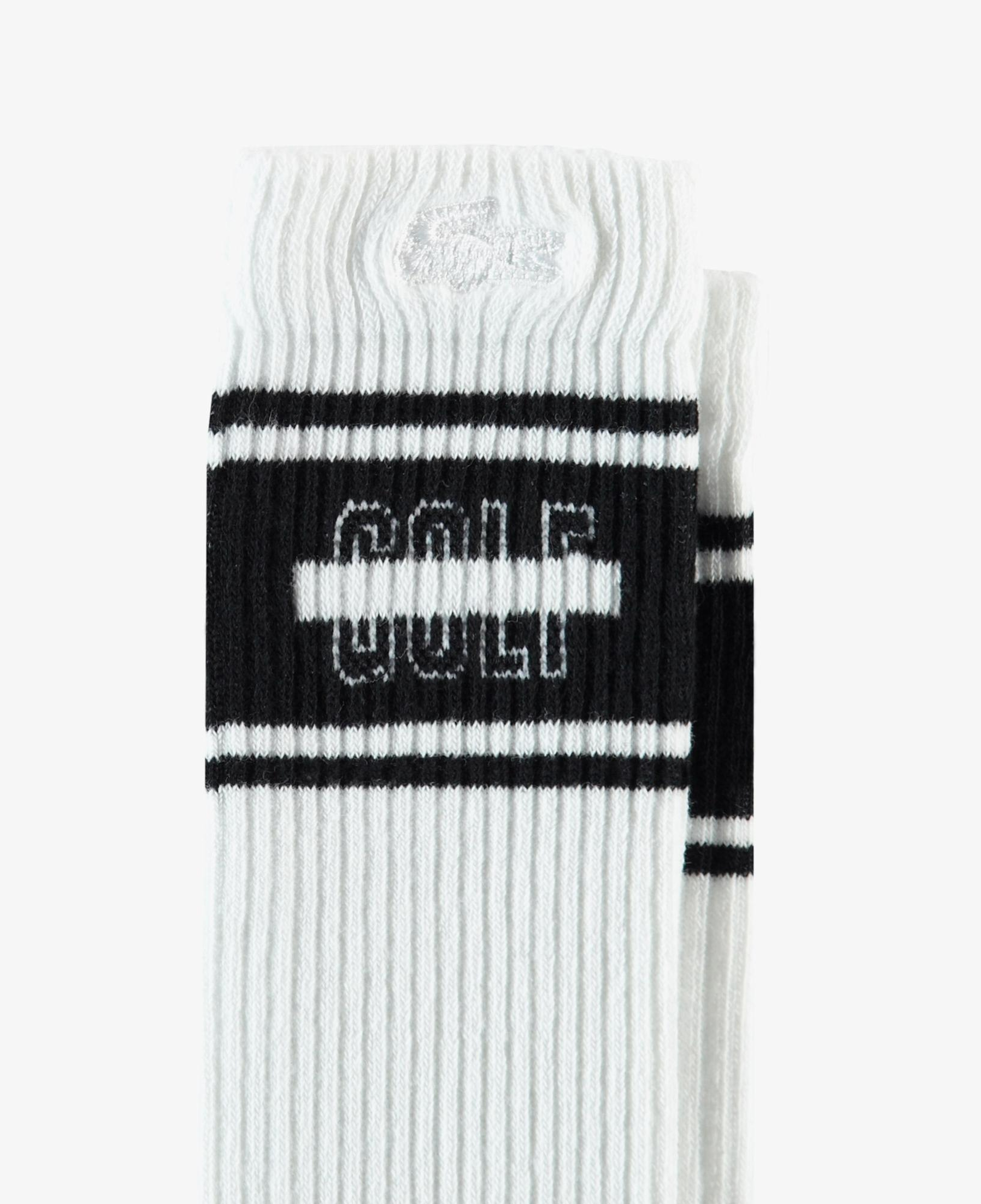 Lacoste Erkek Baskılı Beyaz Çorap