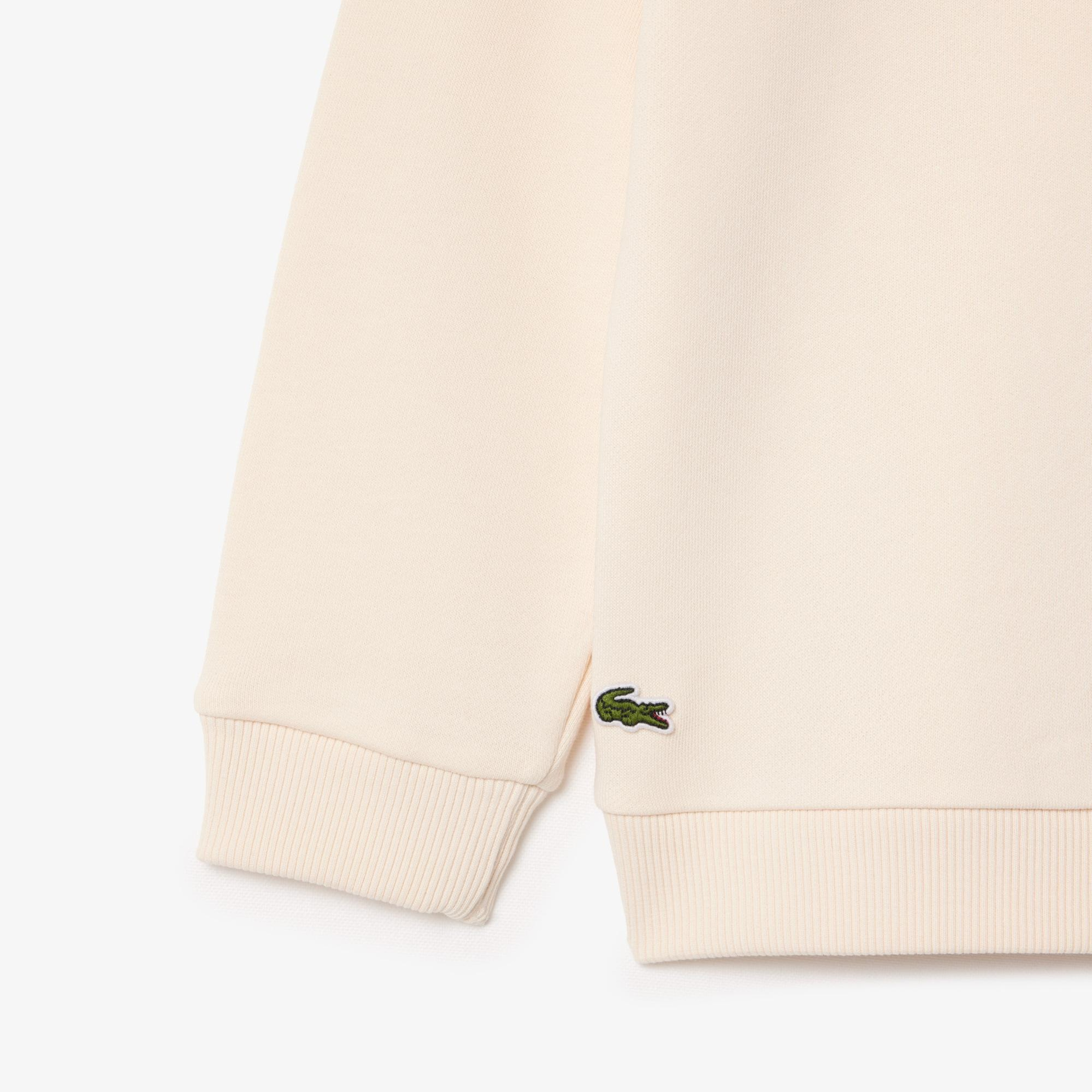 Lacoste Çocuk Baskılı Bej Sweatshirt