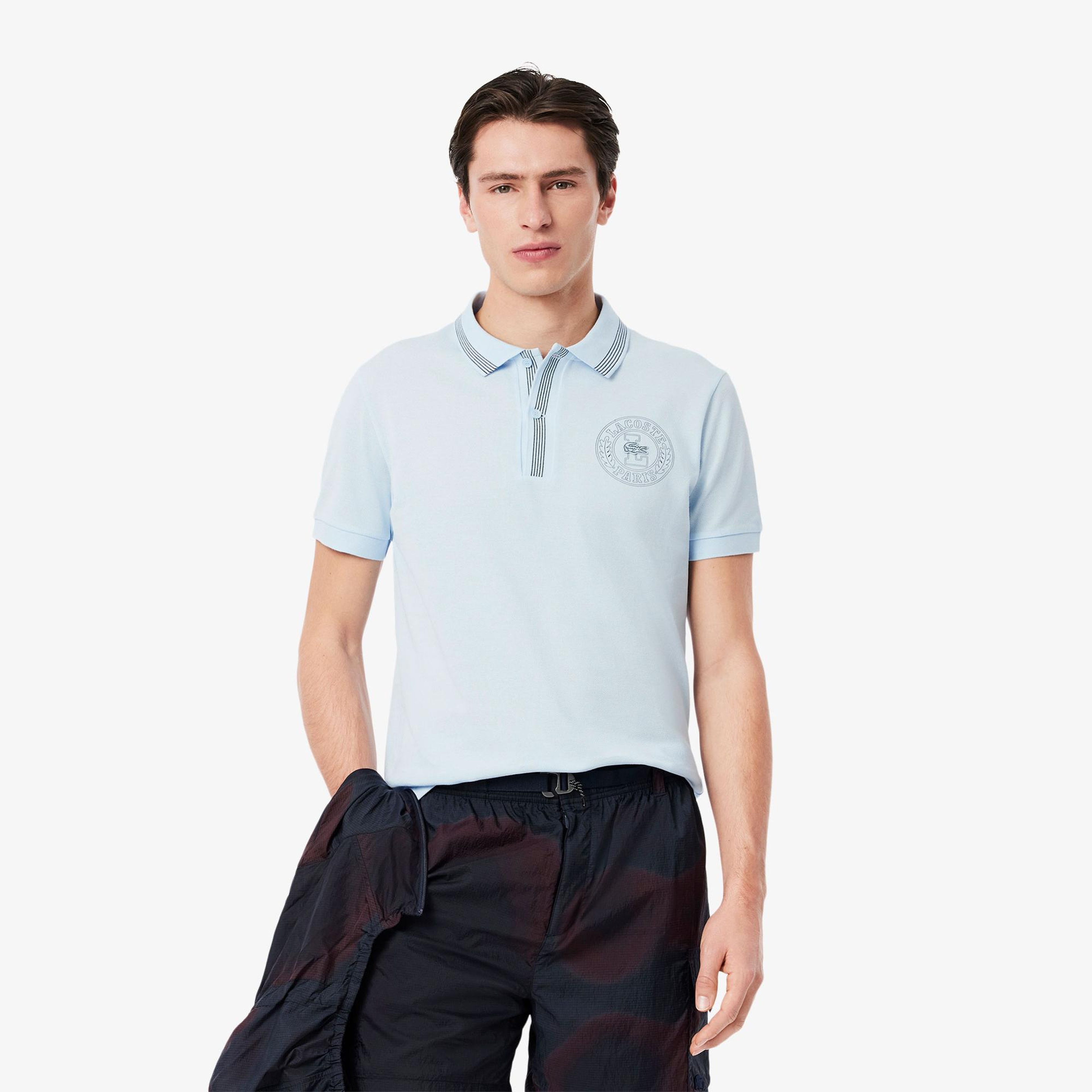 Lacoste L.12.12 Erkek Regular Fit Mavi Polo