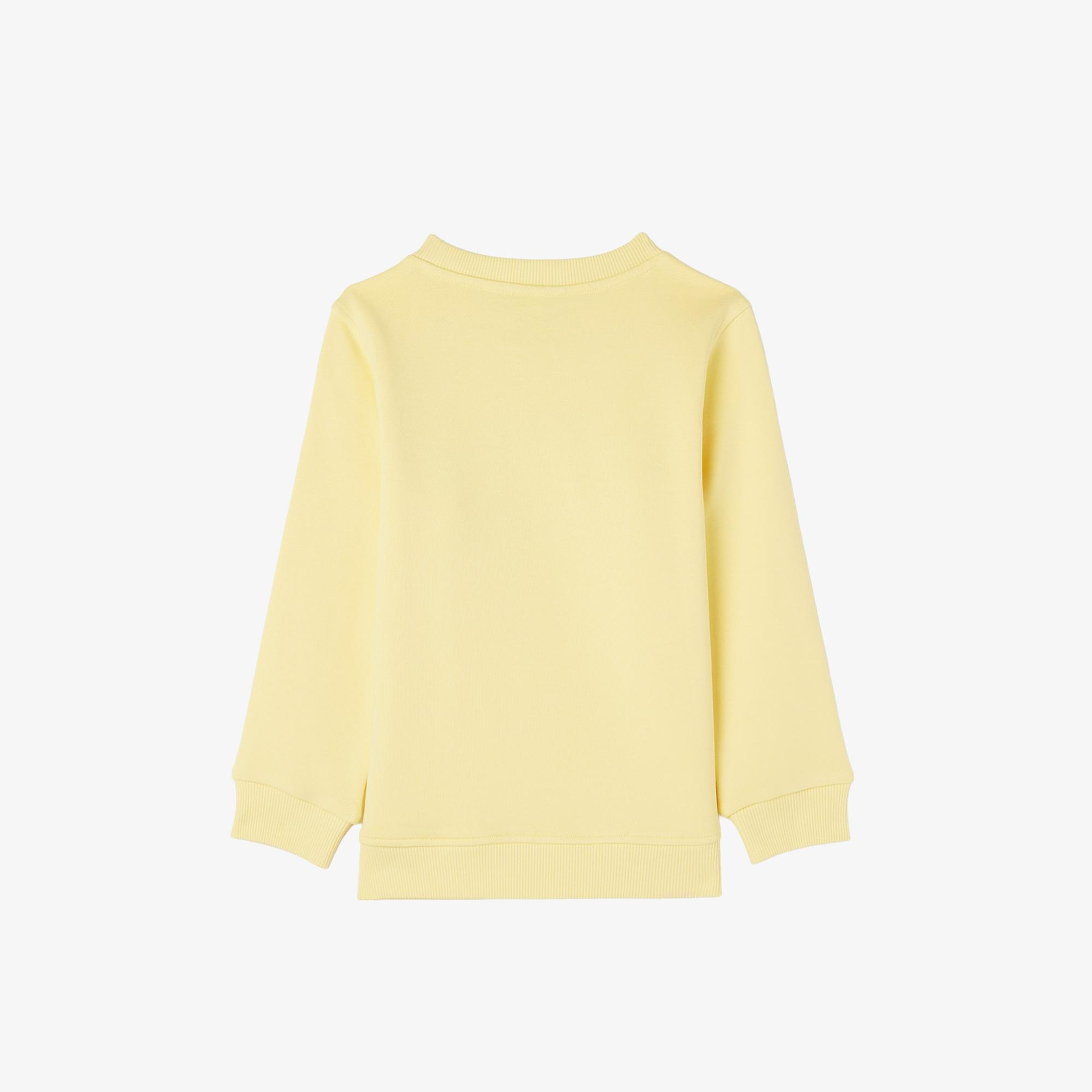 Lacoste Çocuk Sarı Sweatshirt