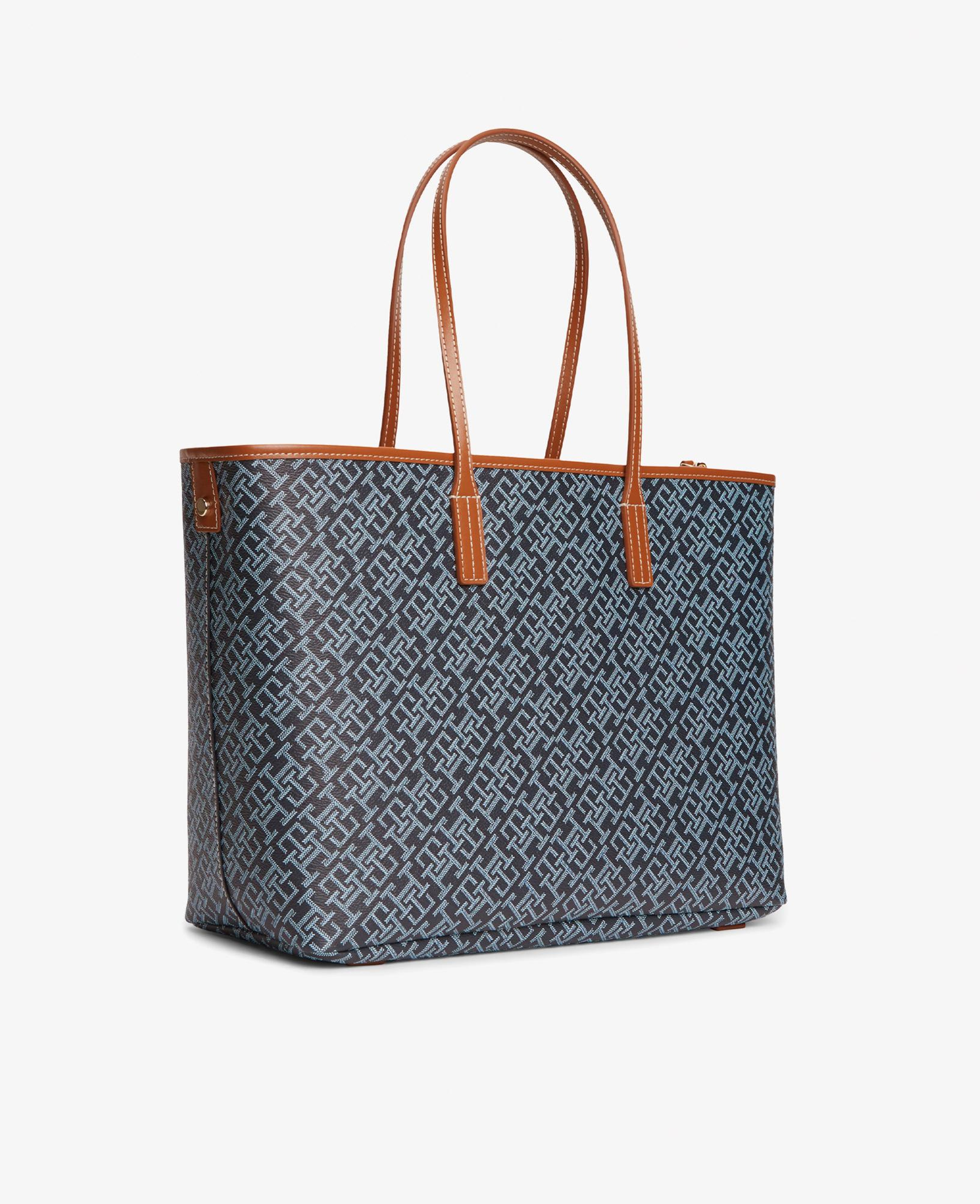 Tommy Hilfiger Monoplay Kadın Mavi El Çantası