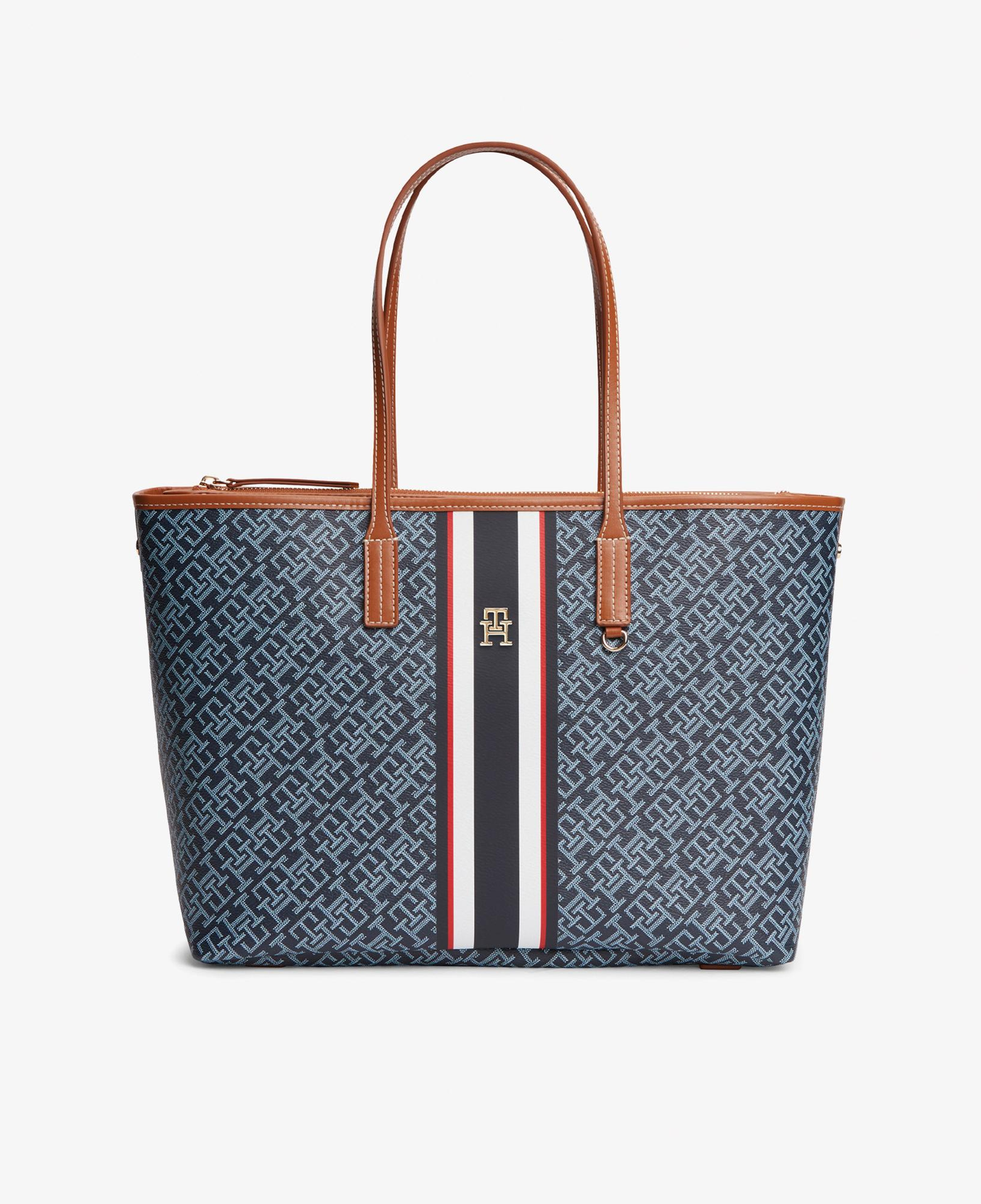 Tommy Hilfiger Monoplay Kadın Mavi El Çantası