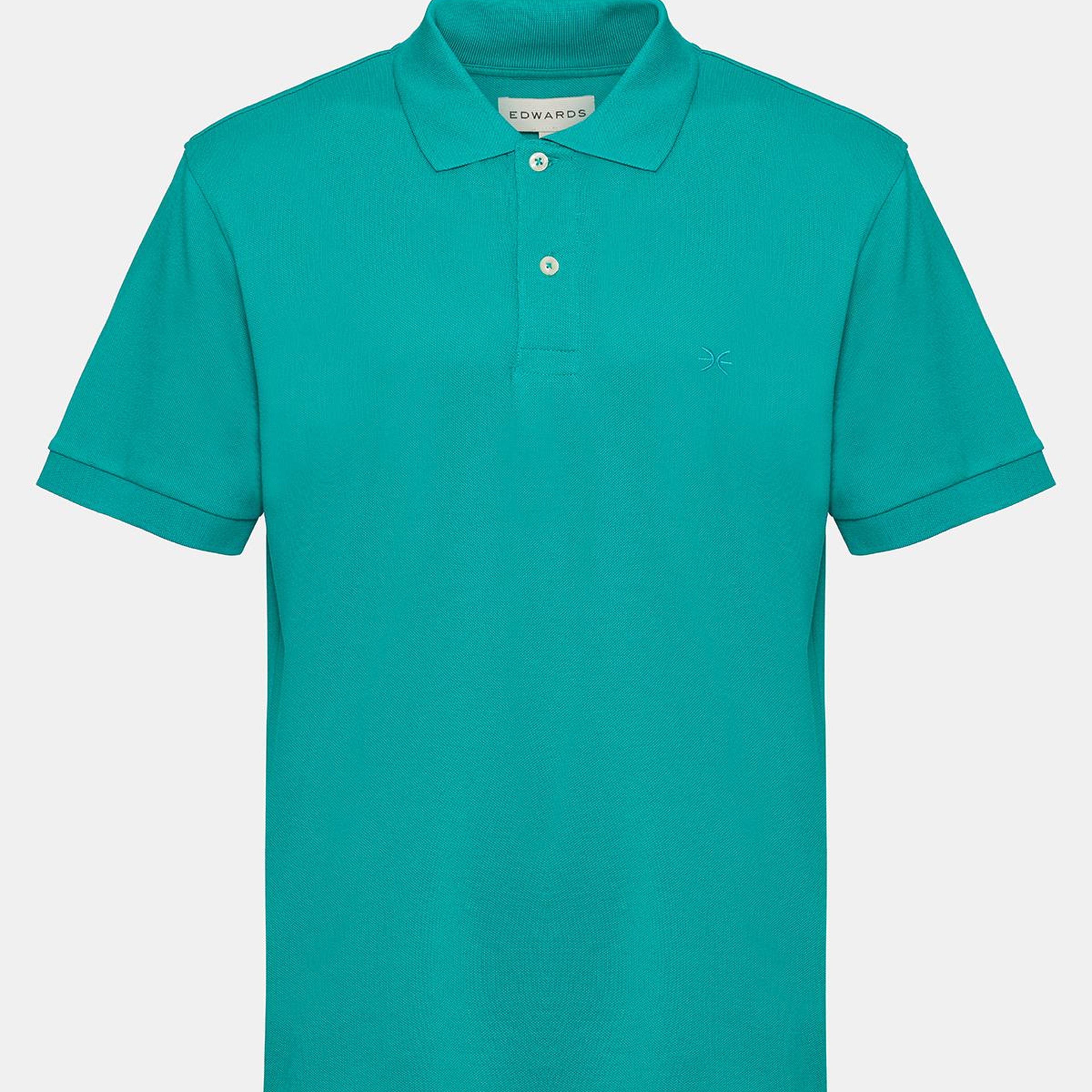 Erkek Petrol Kısa Kollu Polo Yaka T-Shirt