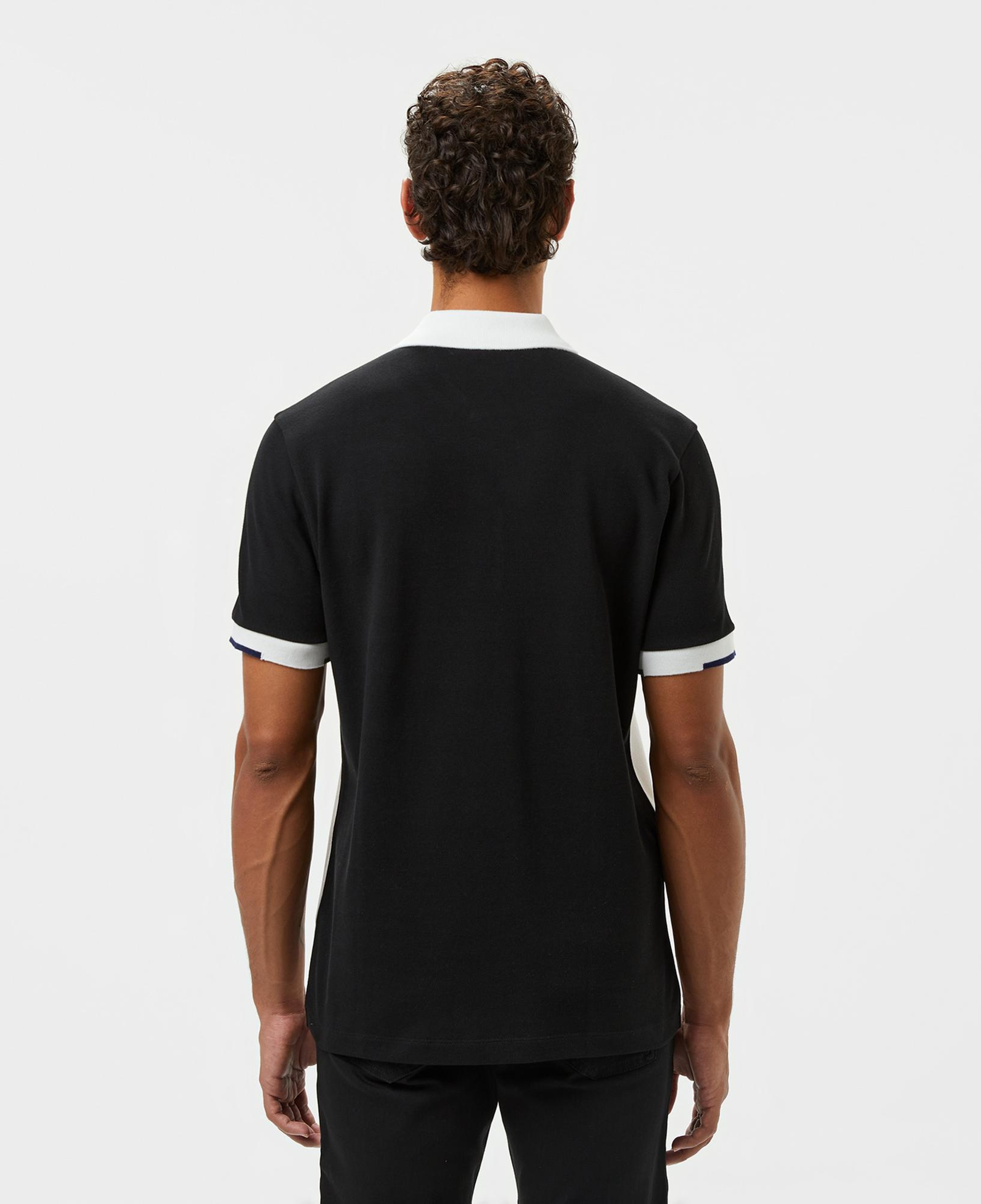 Lacoste Erkek Regular Fit Renk Bloklu Beyaz Polo