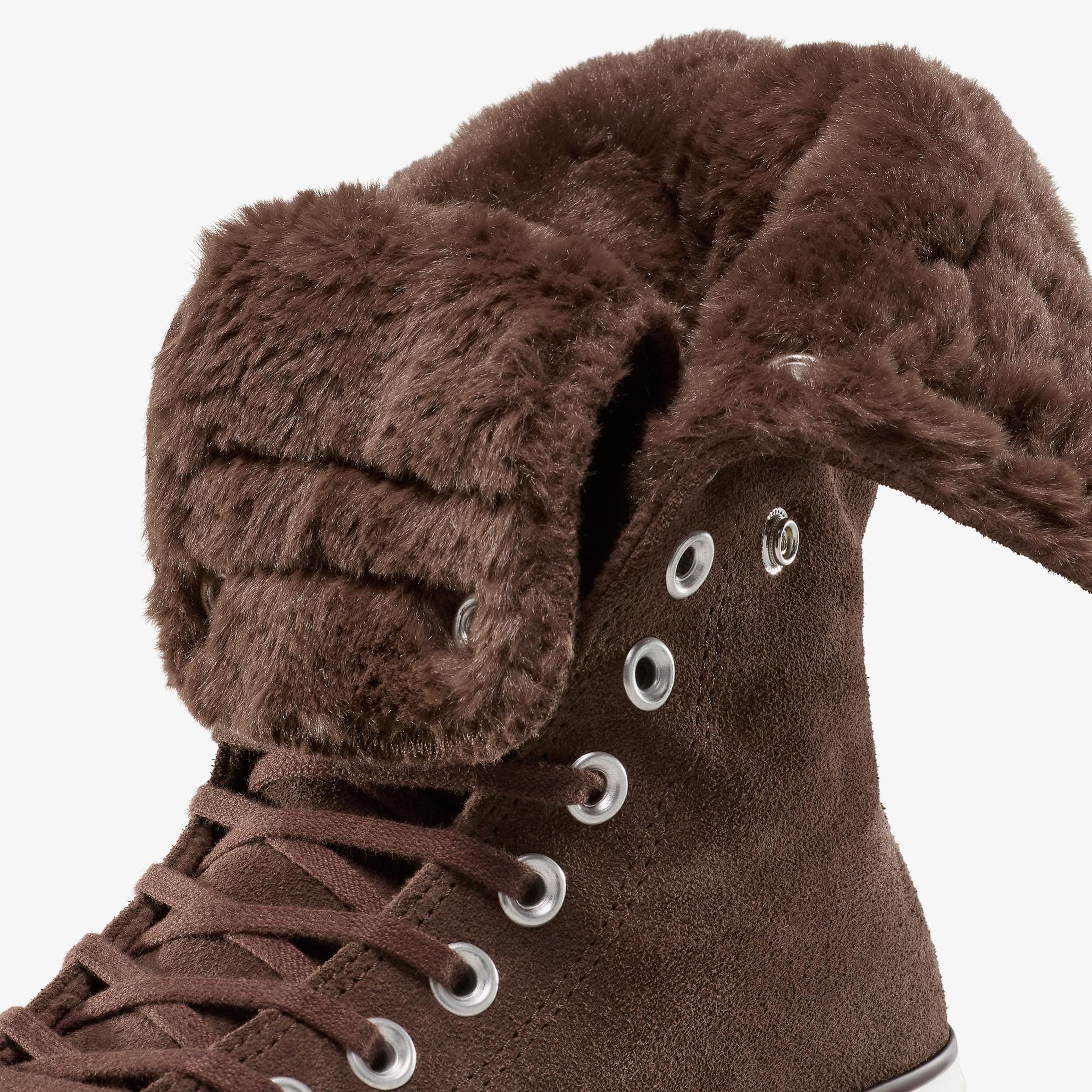 Converse Chuck Taylor All Star Fold Over Lift Kadın Kahverengi Sneaker