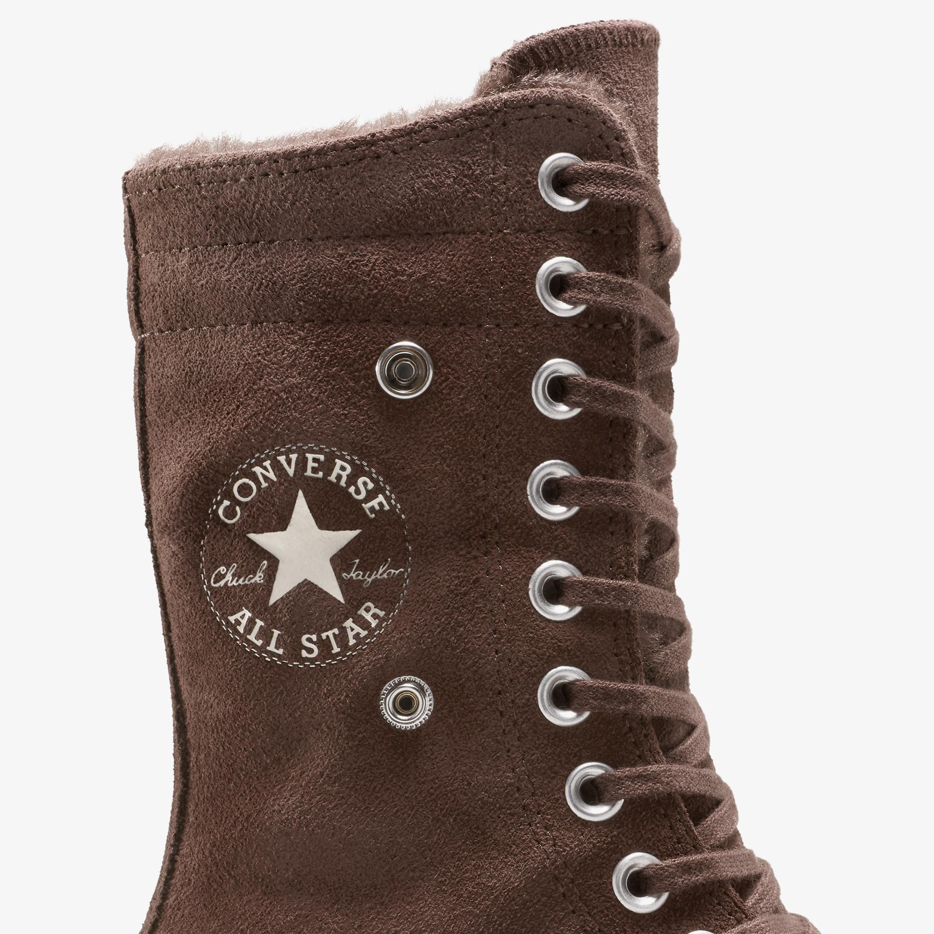 Converse Chuck Taylor All Star Fold Over Lift Kadın Kahverengi Sneaker