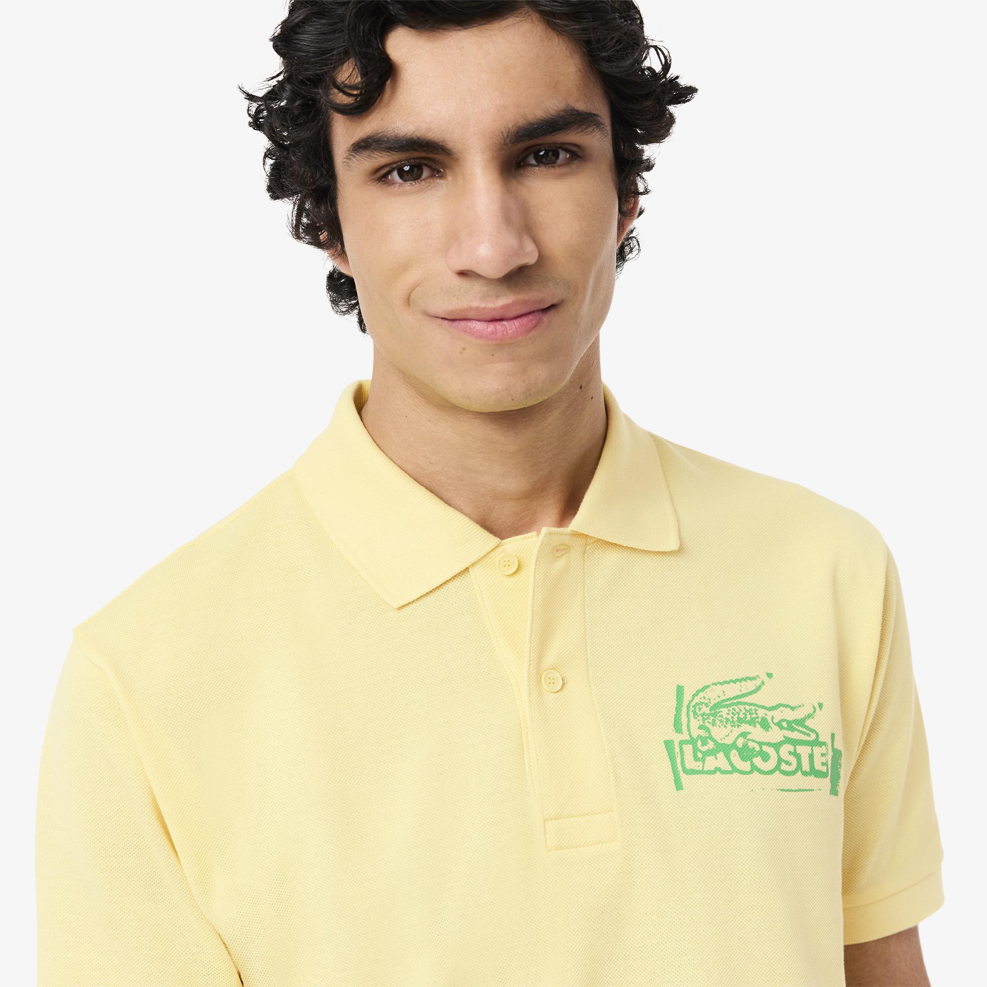 Lacoste L.12.12 Erkek Sarı Polo