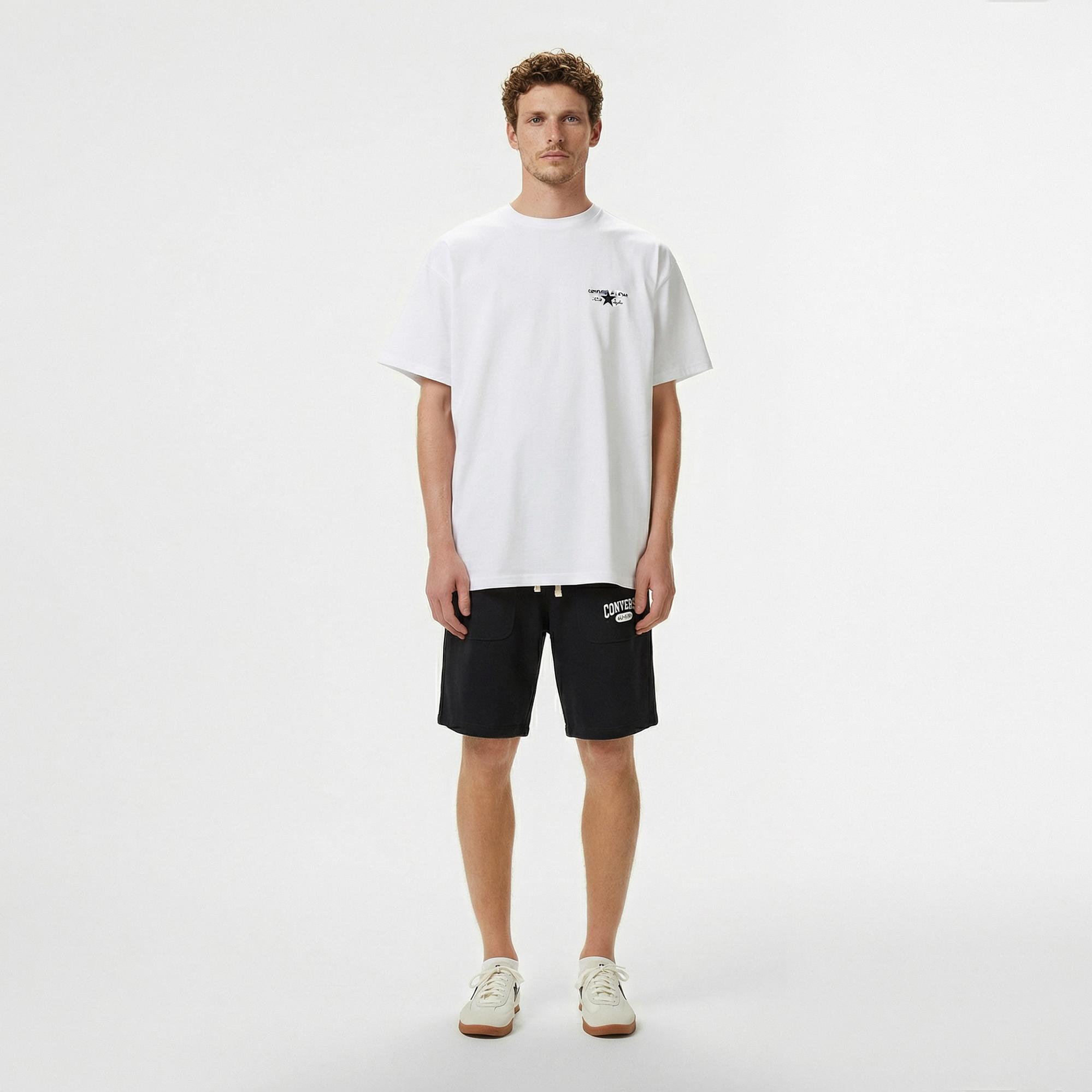 Converse Retro All Star Erkek Siyah Şort