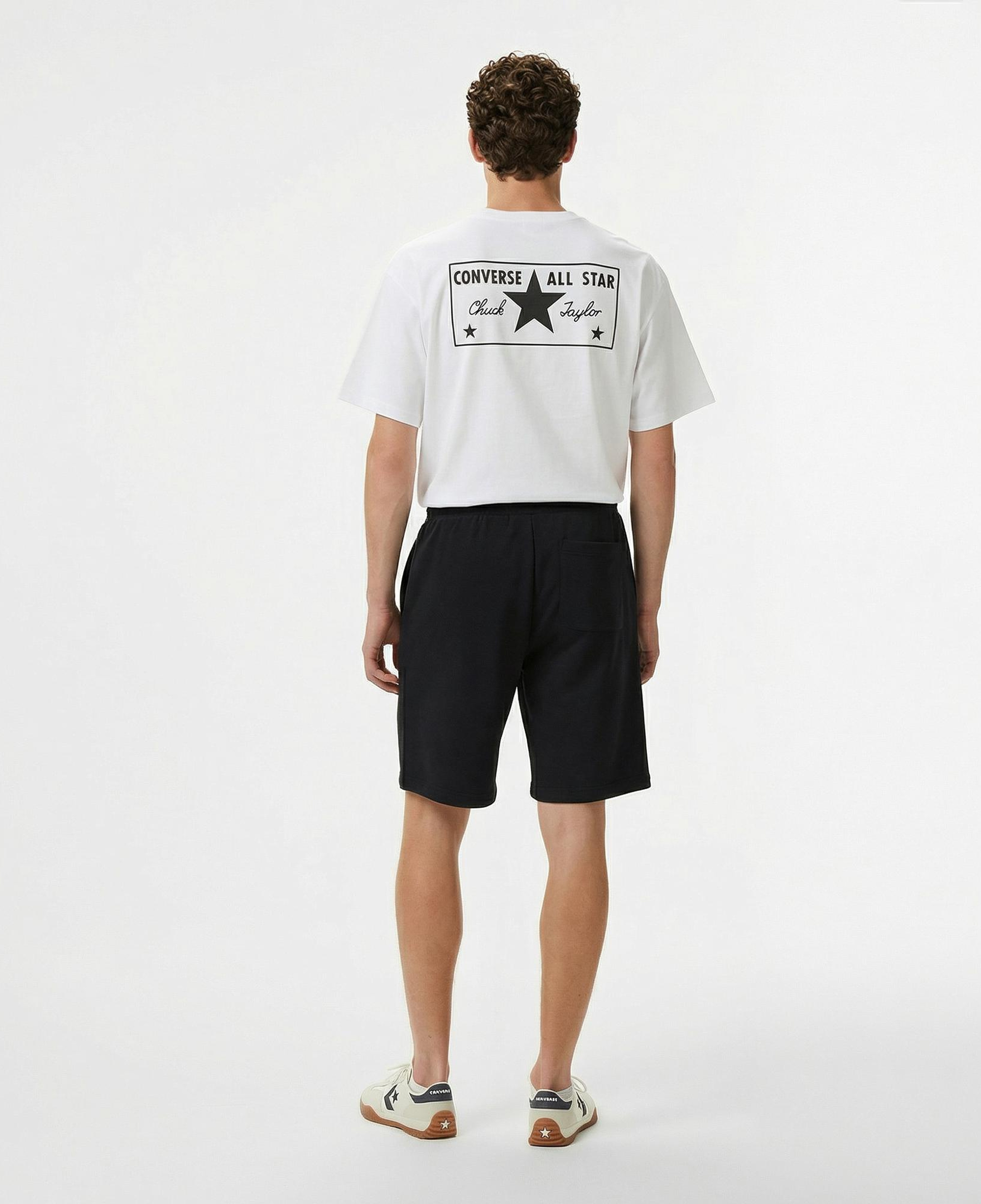 Converse Retro All Star Erkek Siyah Şort