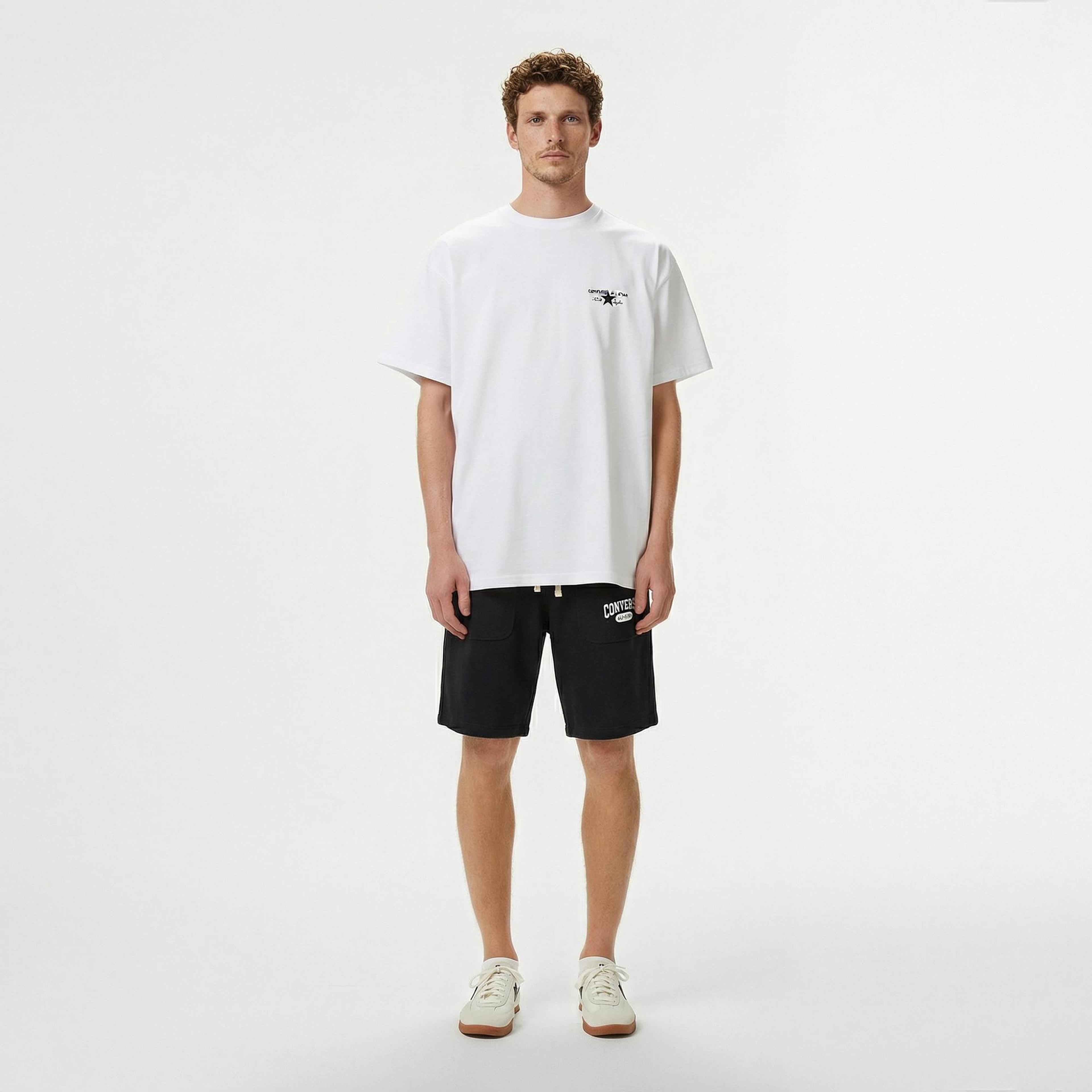 Converse Retro All Star Erkek Siyah Şort