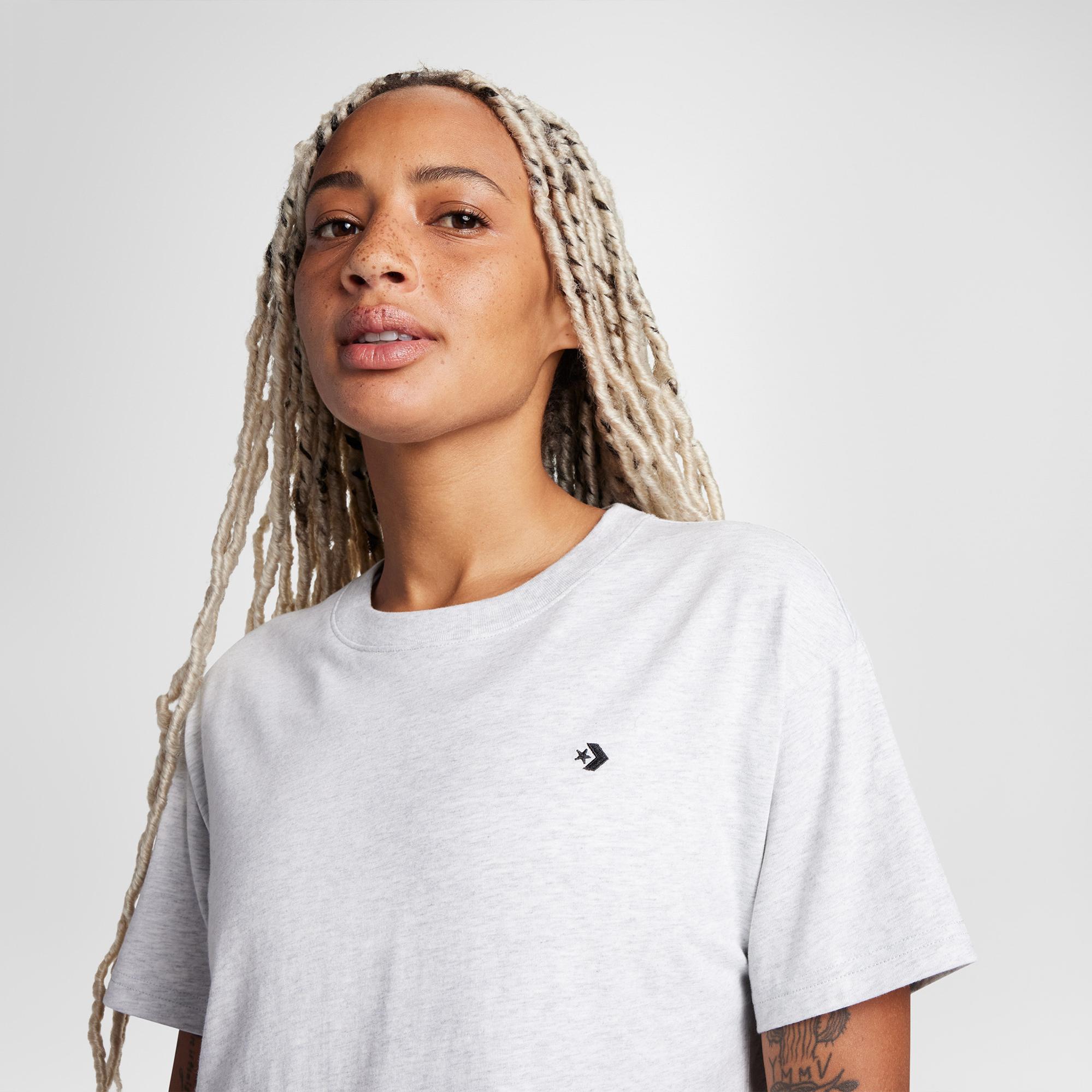 Converse Kadın Gri T-Shirt