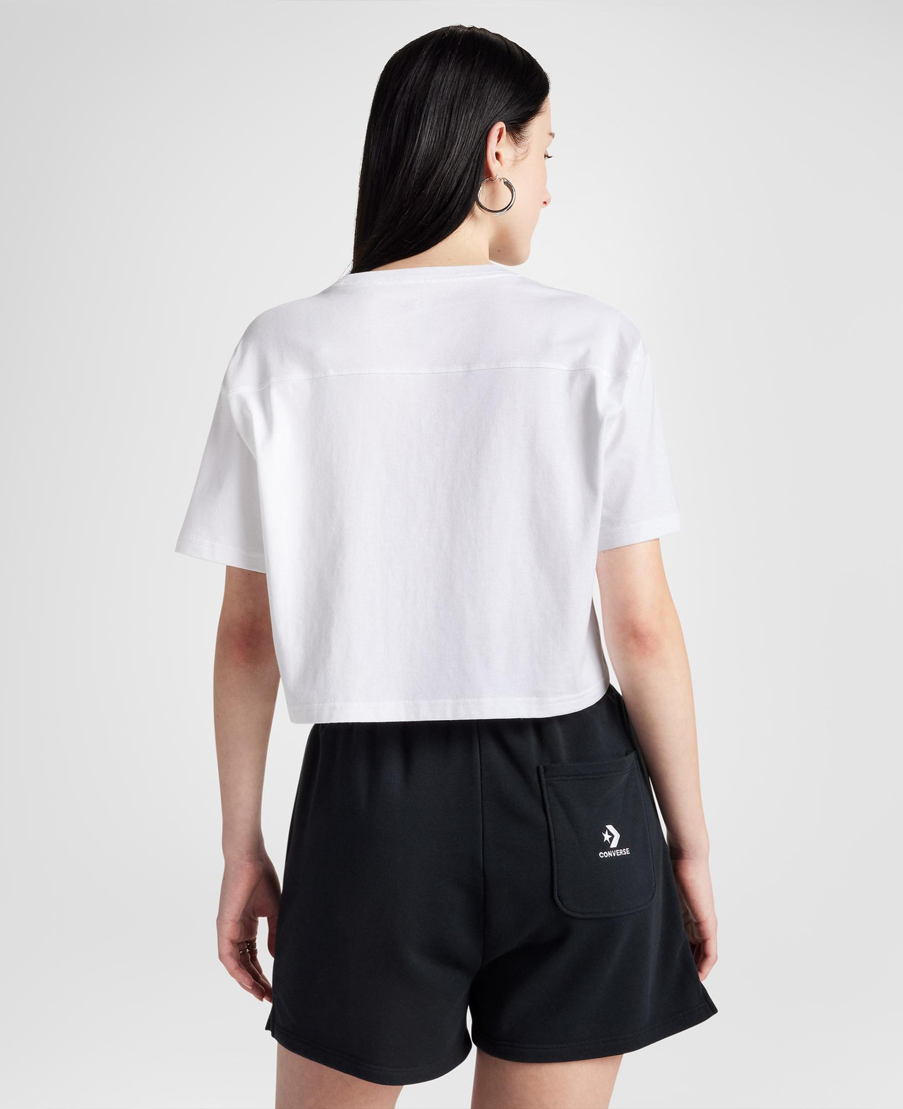 Converse Kadın Beyaz T-Shirt