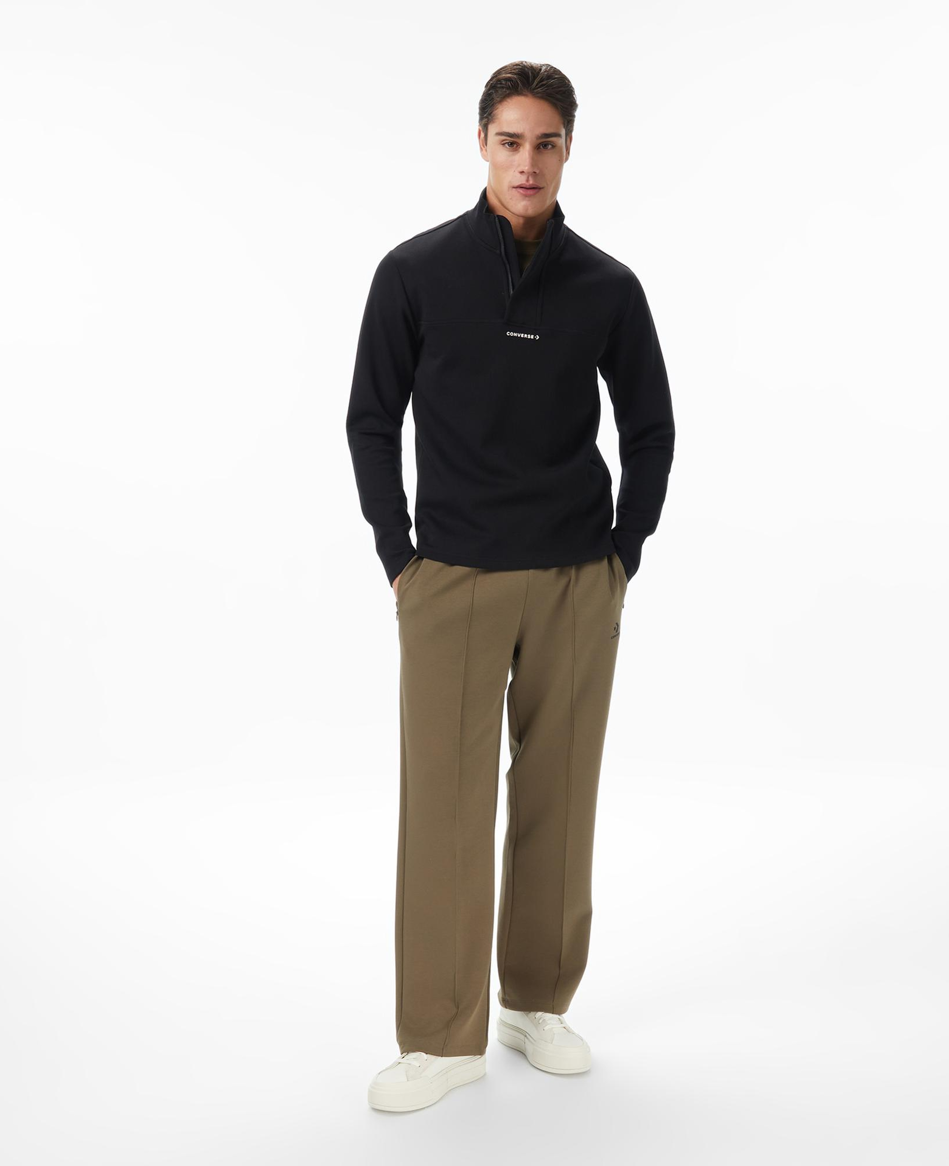 Converse Erkek Siyah Sweatshirt