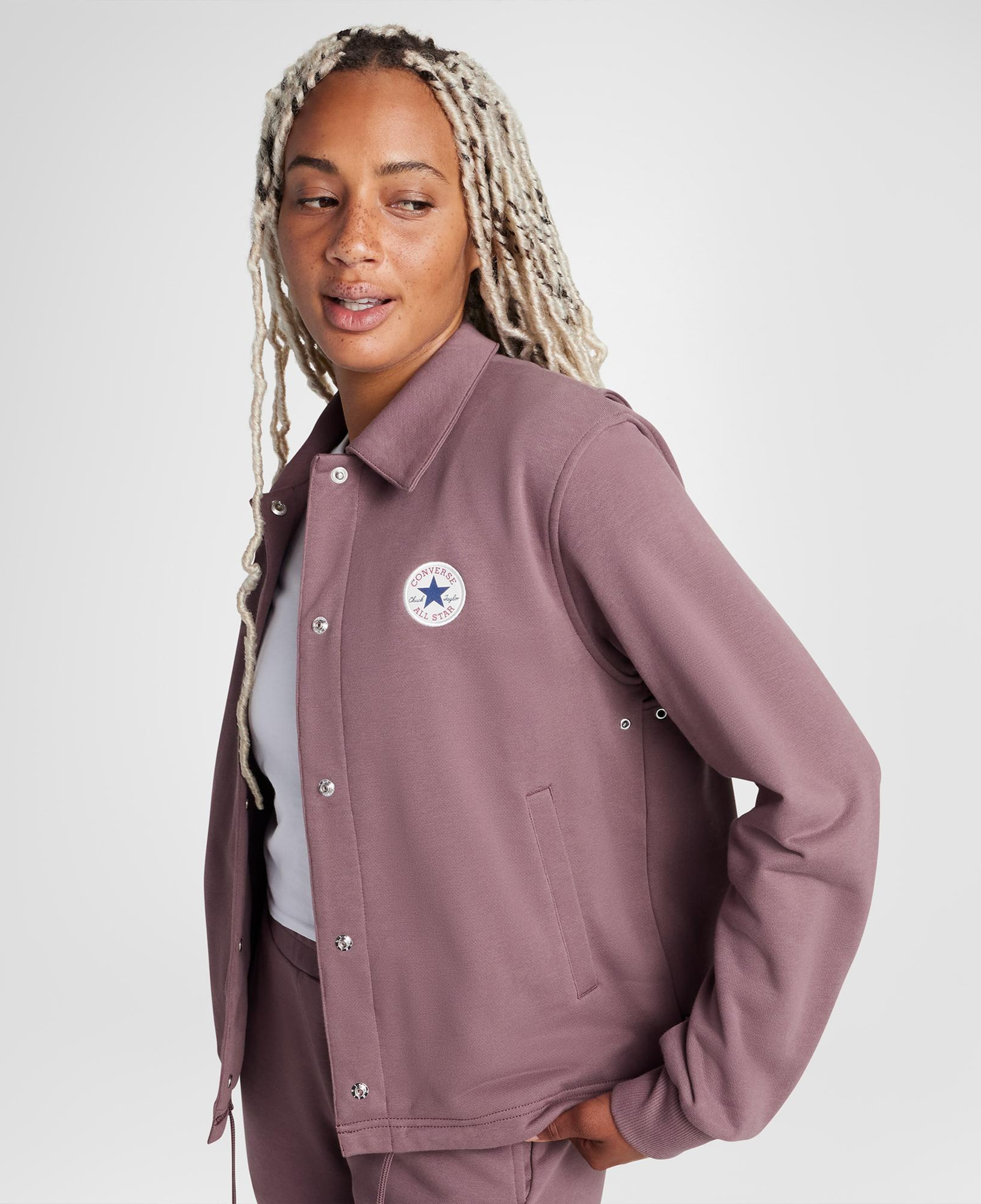 Converse Andover French Terry Kadın Bordo Ceket