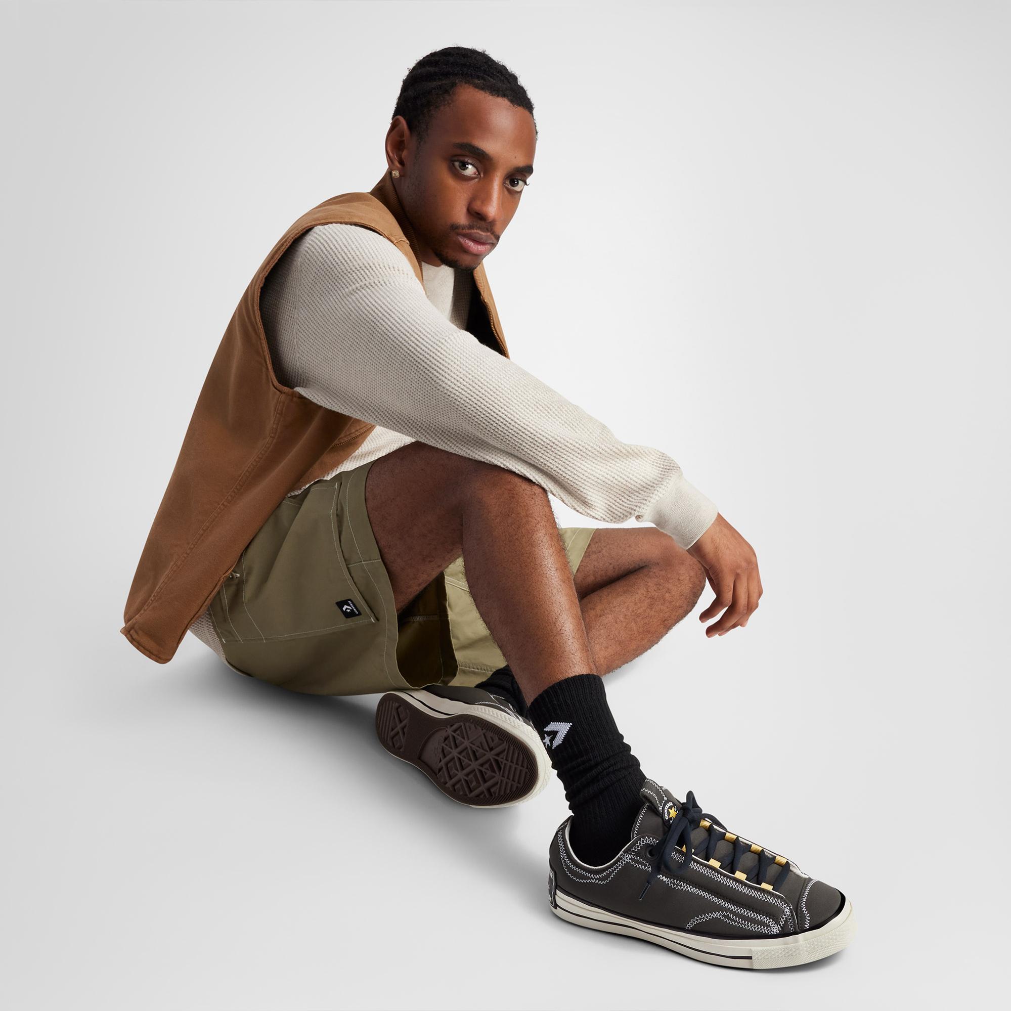 Converse Chuck 70 Sketch Puffed Unisex Gri Sneaker