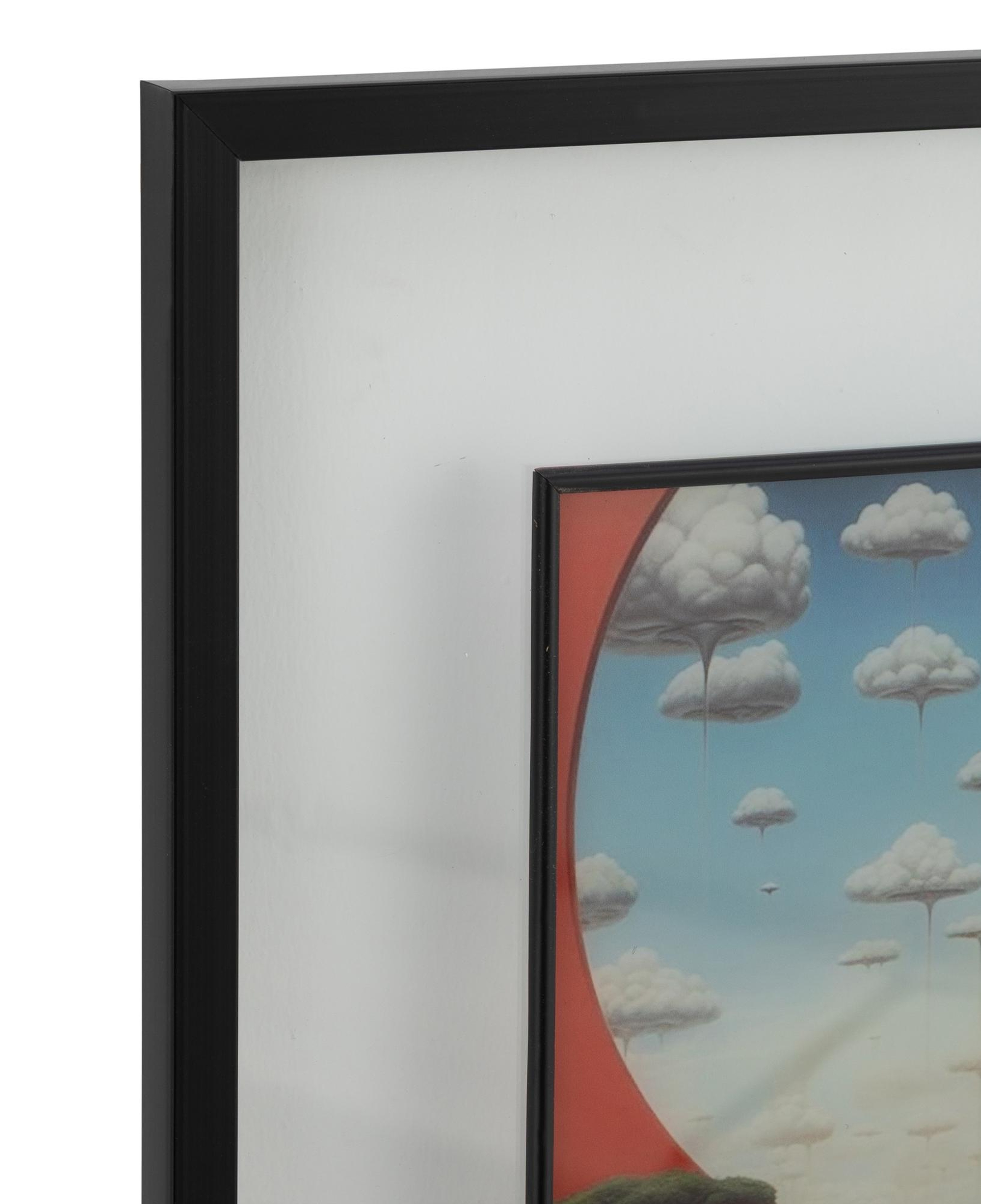 VERTO ÇERÇEVELİ CAM TABLO 60X60 CM