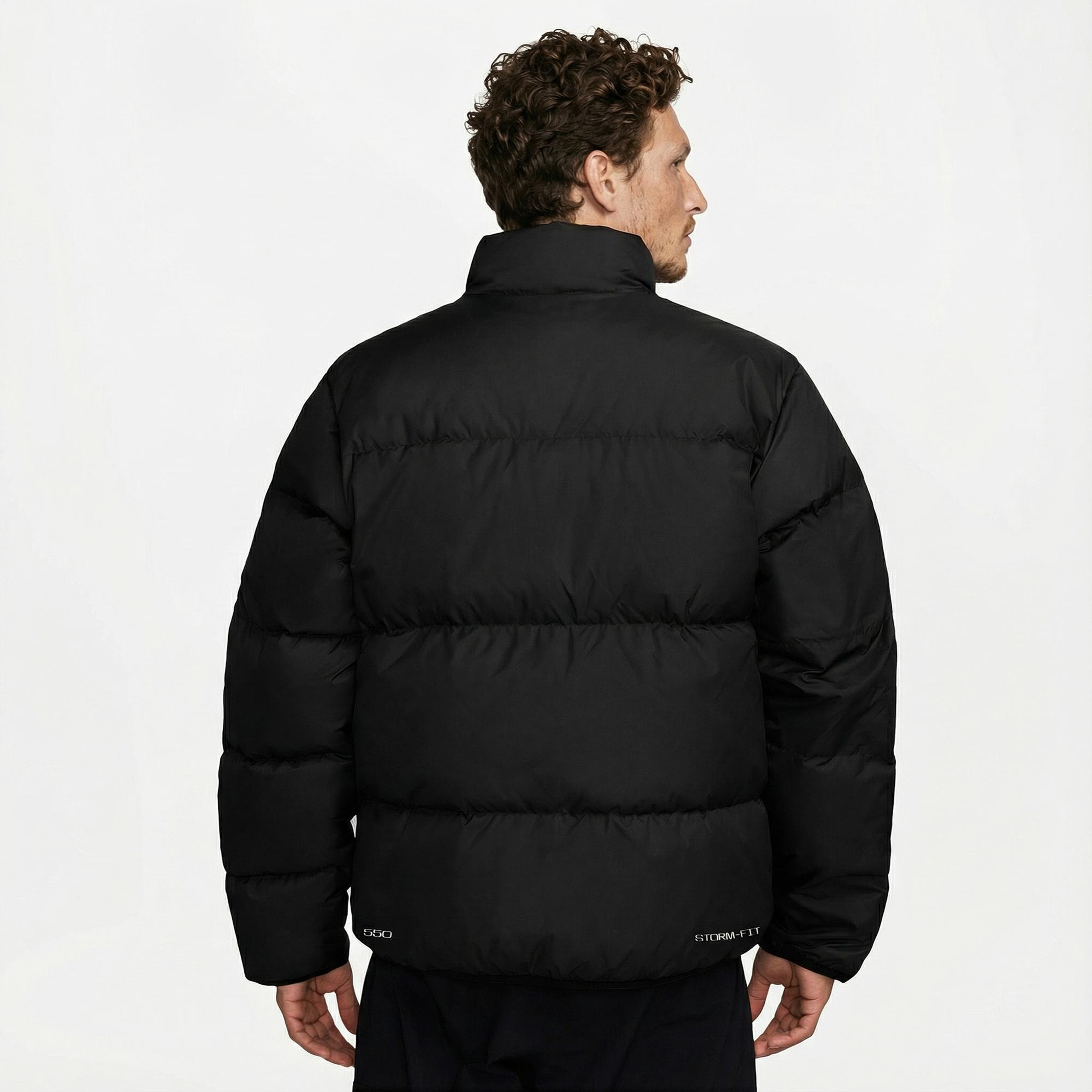 Nike Sportswear Therma-Fit Club Puffer Erkek Siyah Mont