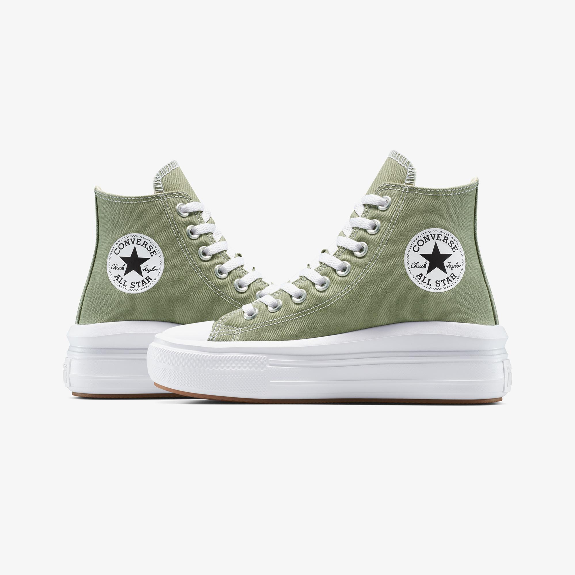 Converse Chuck Taylor All Star Move Platform Kadın Yeşil Sneaker