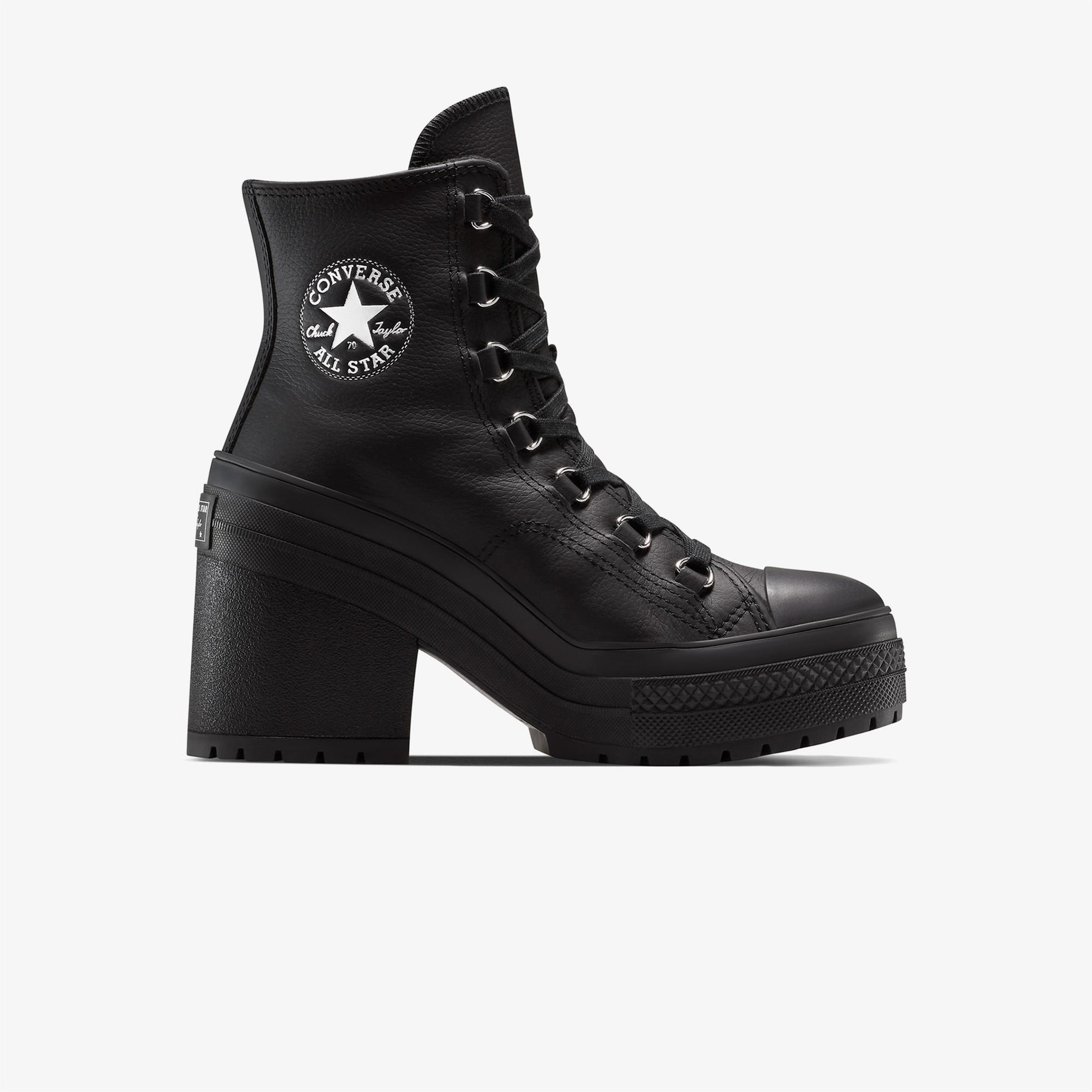 Converse Chuck 70 De Luxe Heel Kadın Siyah Sneaker