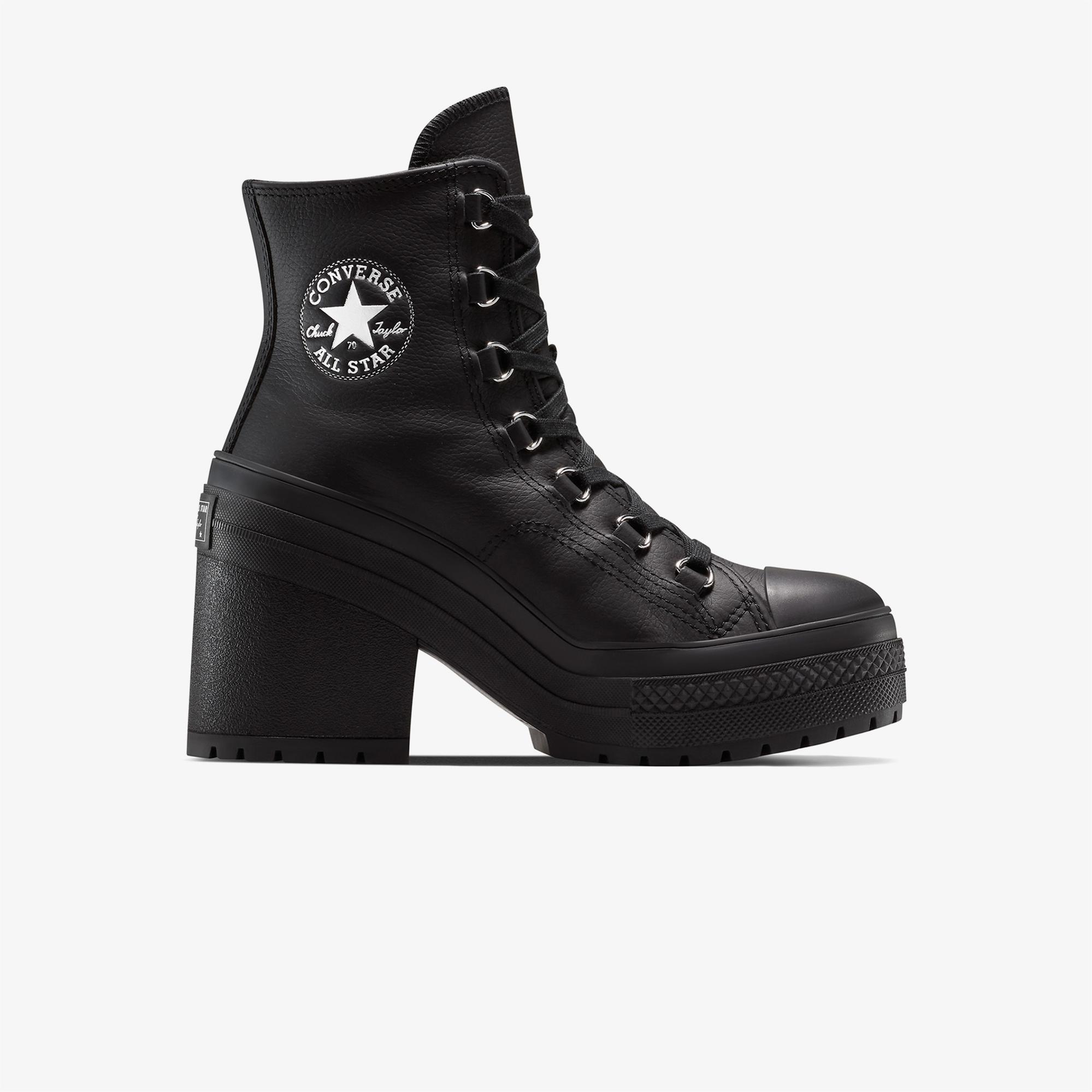 Converse Chuck 70 De Luxe Heel Kadın Siyah Sneaker