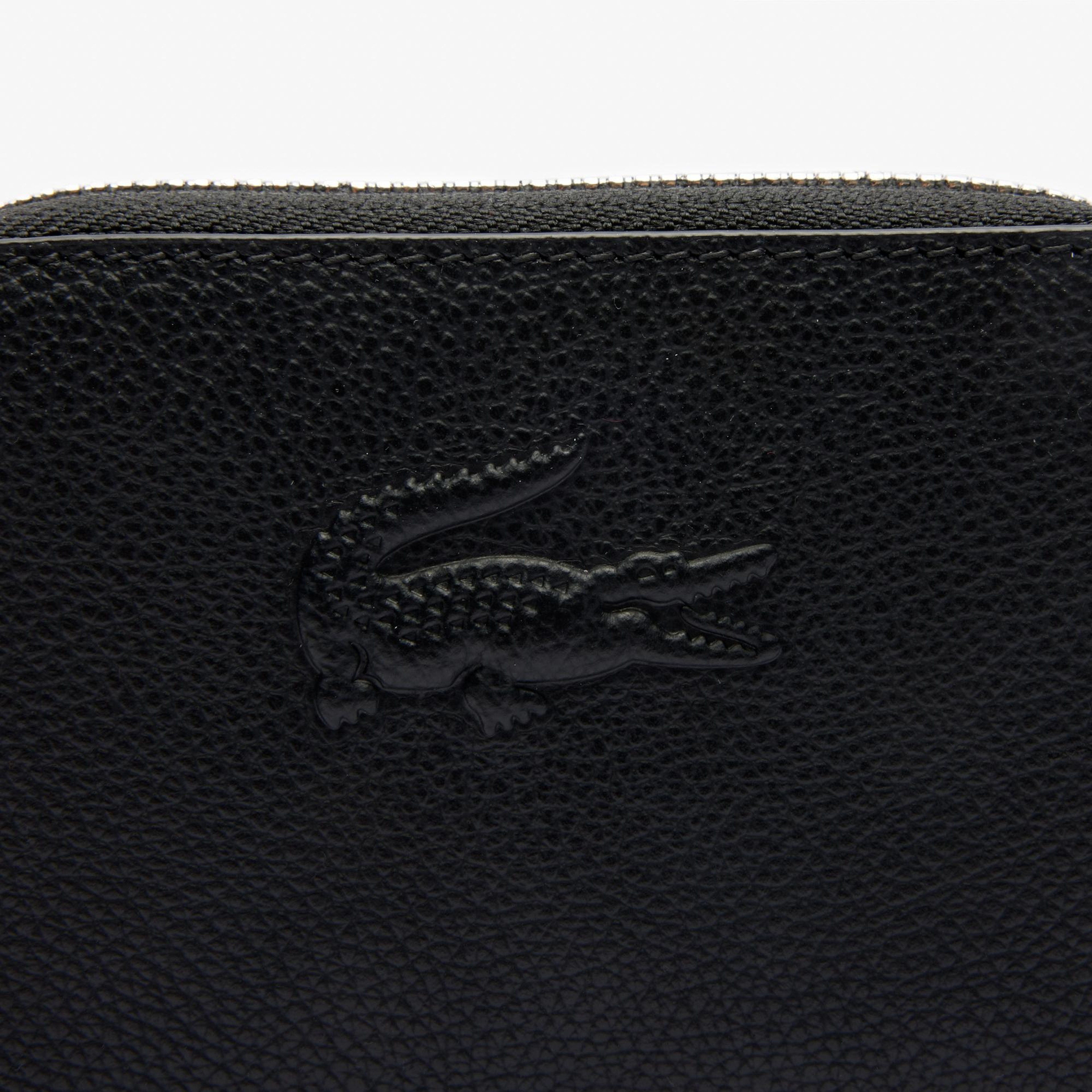 Lacoste City Court Kadın Deri Siyah Cüzdan