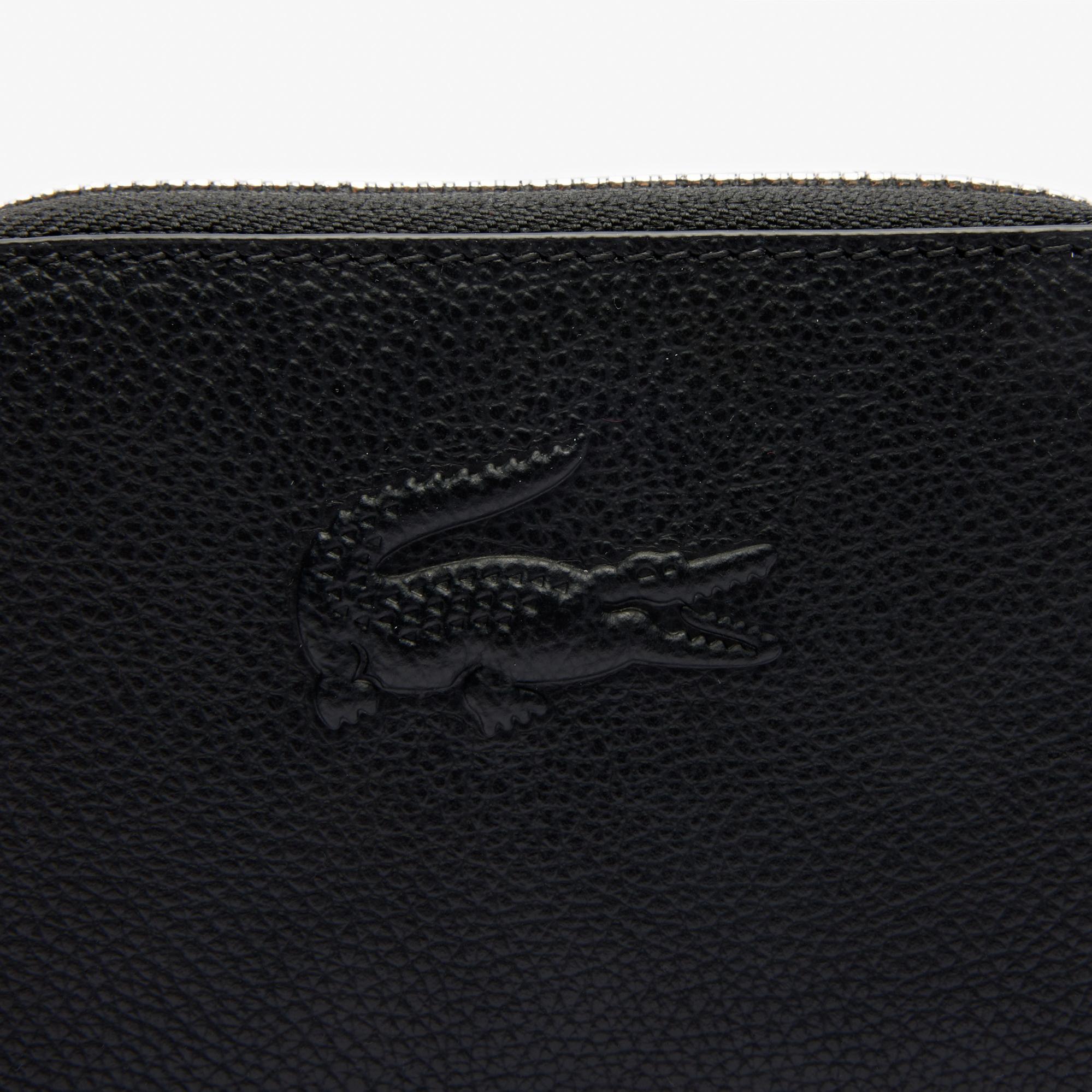 Lacoste City Court Kadın Deri Siyah Cüzdan