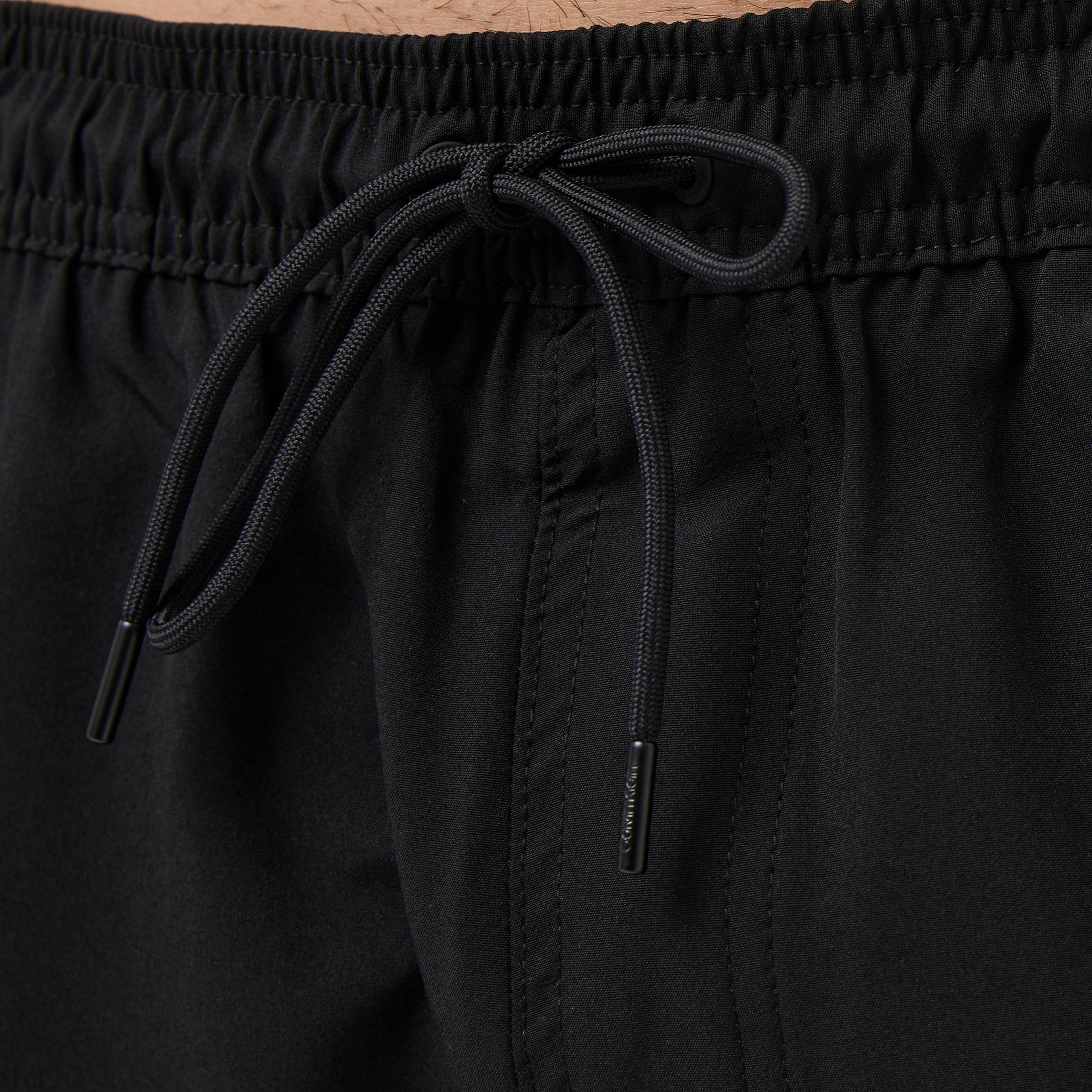 Calvin Klein Short Drawstring Erkek Siyah Deniz Şortu