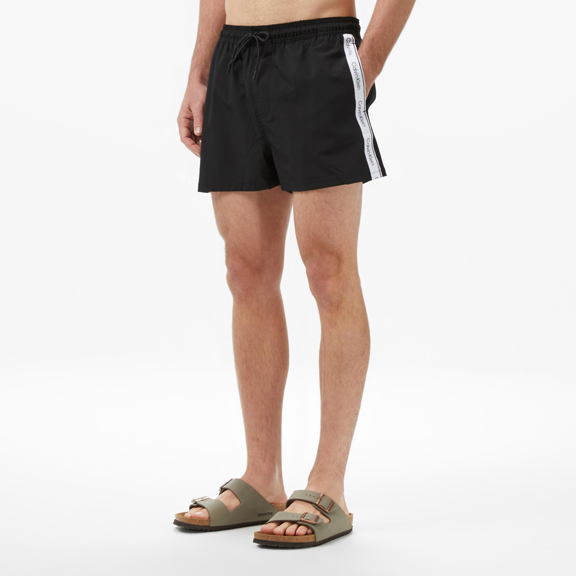 Calvin Klein Short Drawstring Erkek Siyah Deniz Şortu