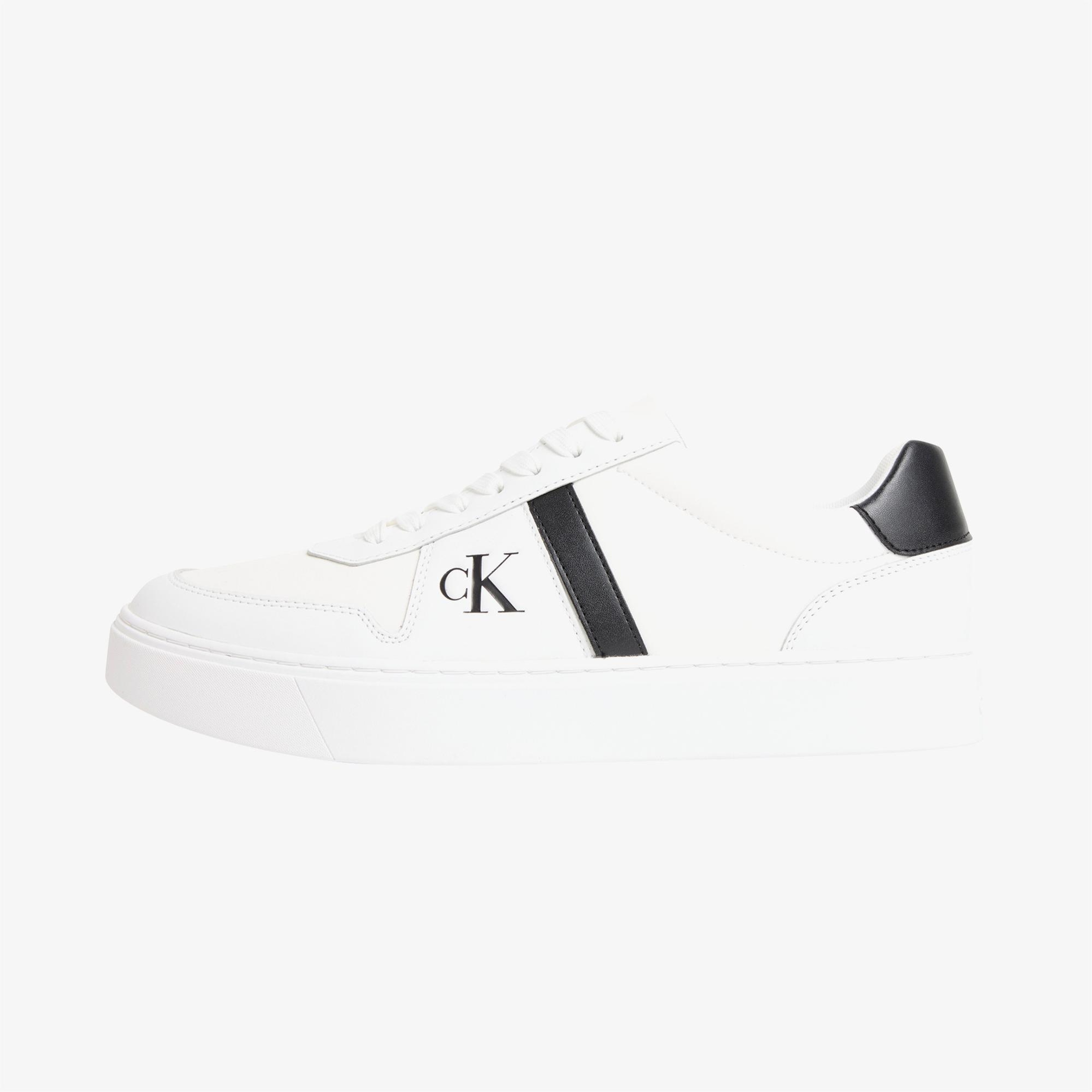 Calvin Klein Classic Cups Lace Tongue Erkek Beyaz Sneaker