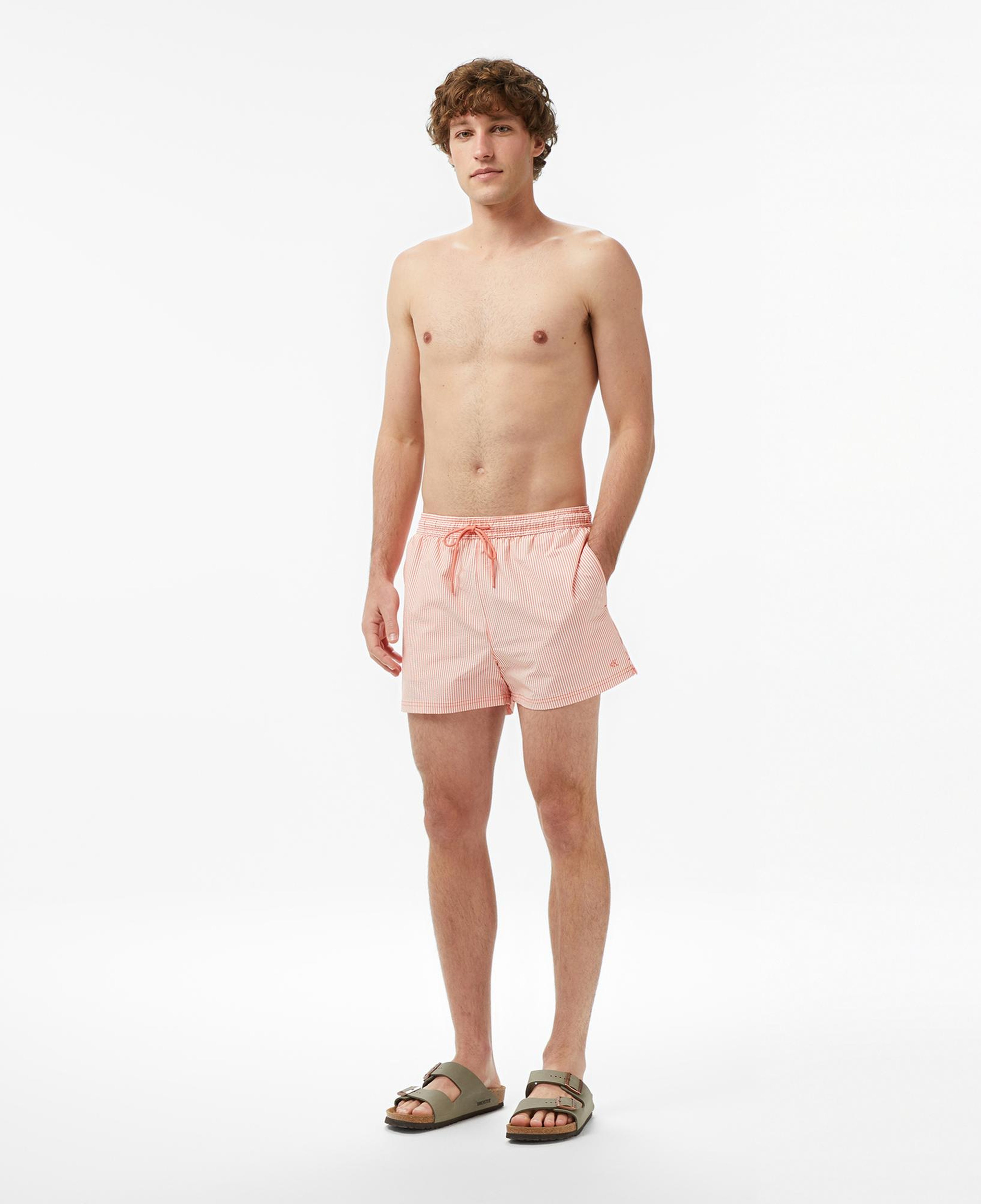 Calvin Klein Short Drawstring Erkek Renkli Deniz Şortu