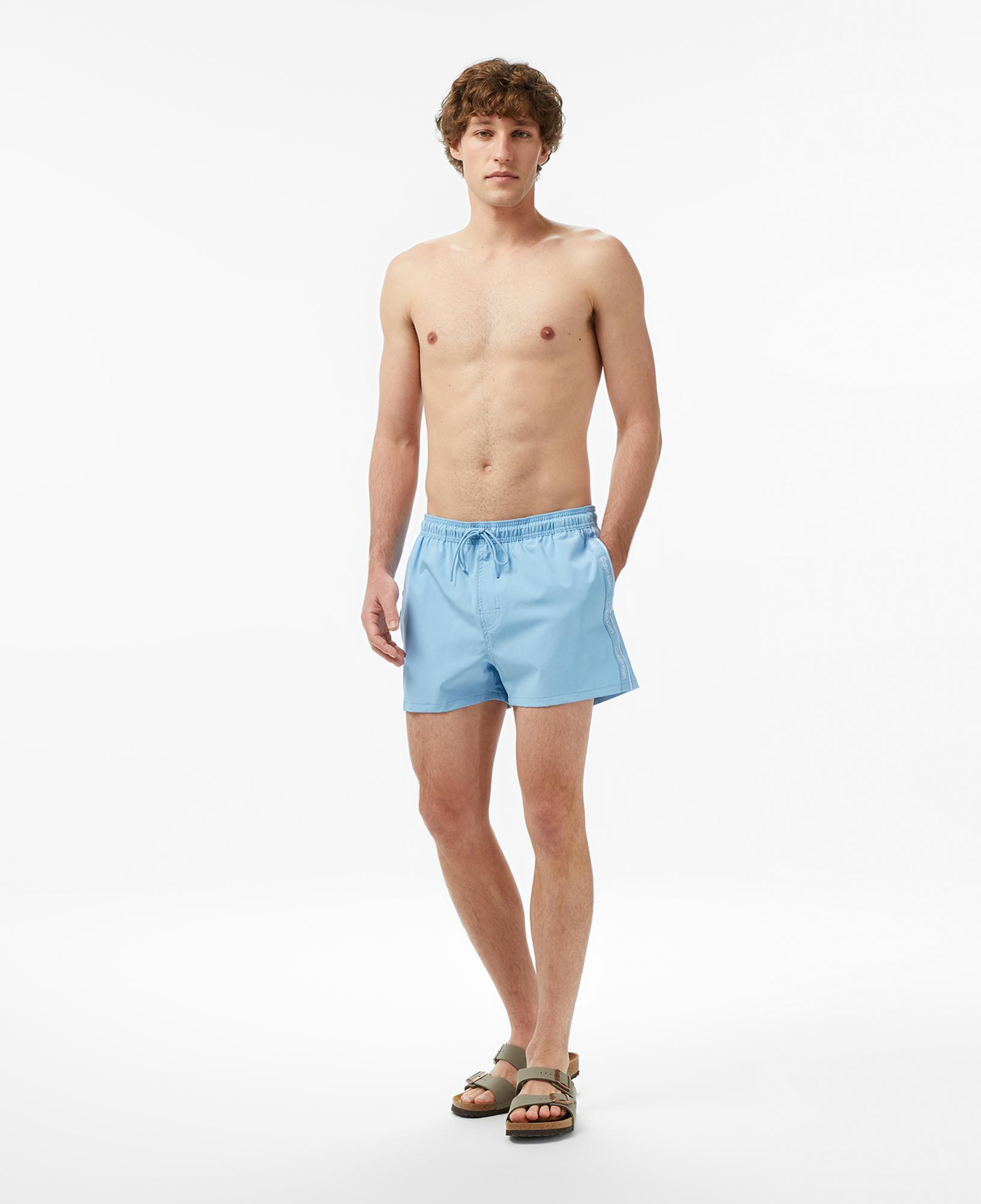 Calvin Klein Short Drawstring Erkek Mavi Deniz Şortu